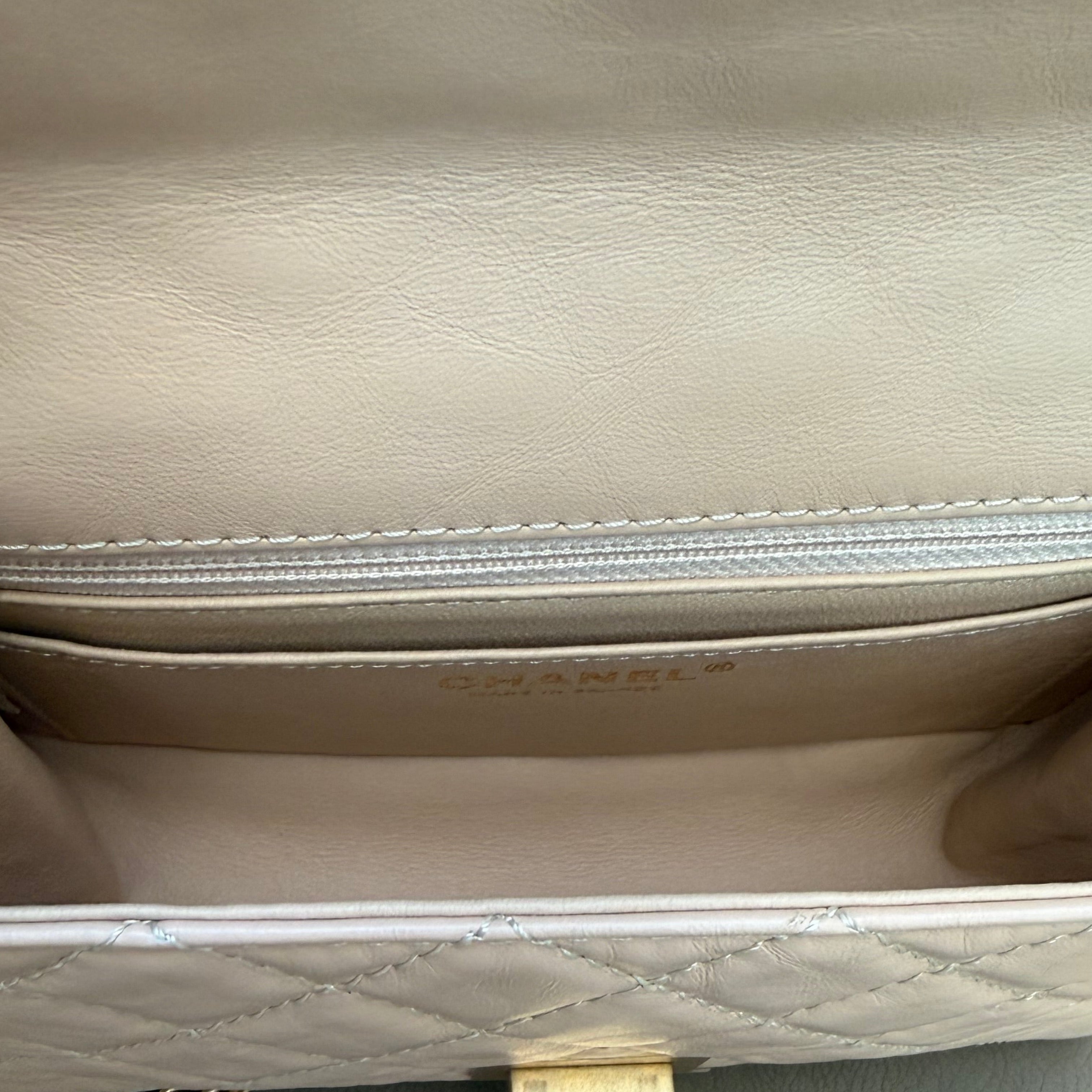 Chanel Reissue Mini Cream Chain Bag