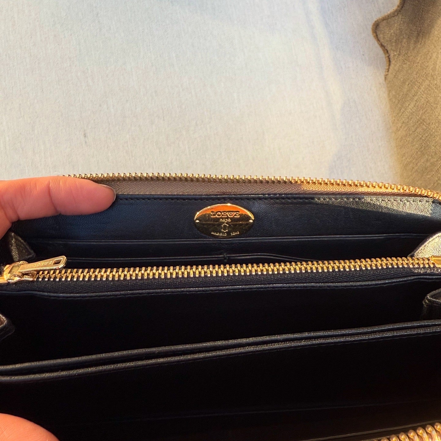 LOEWE Anagram Long Wallet