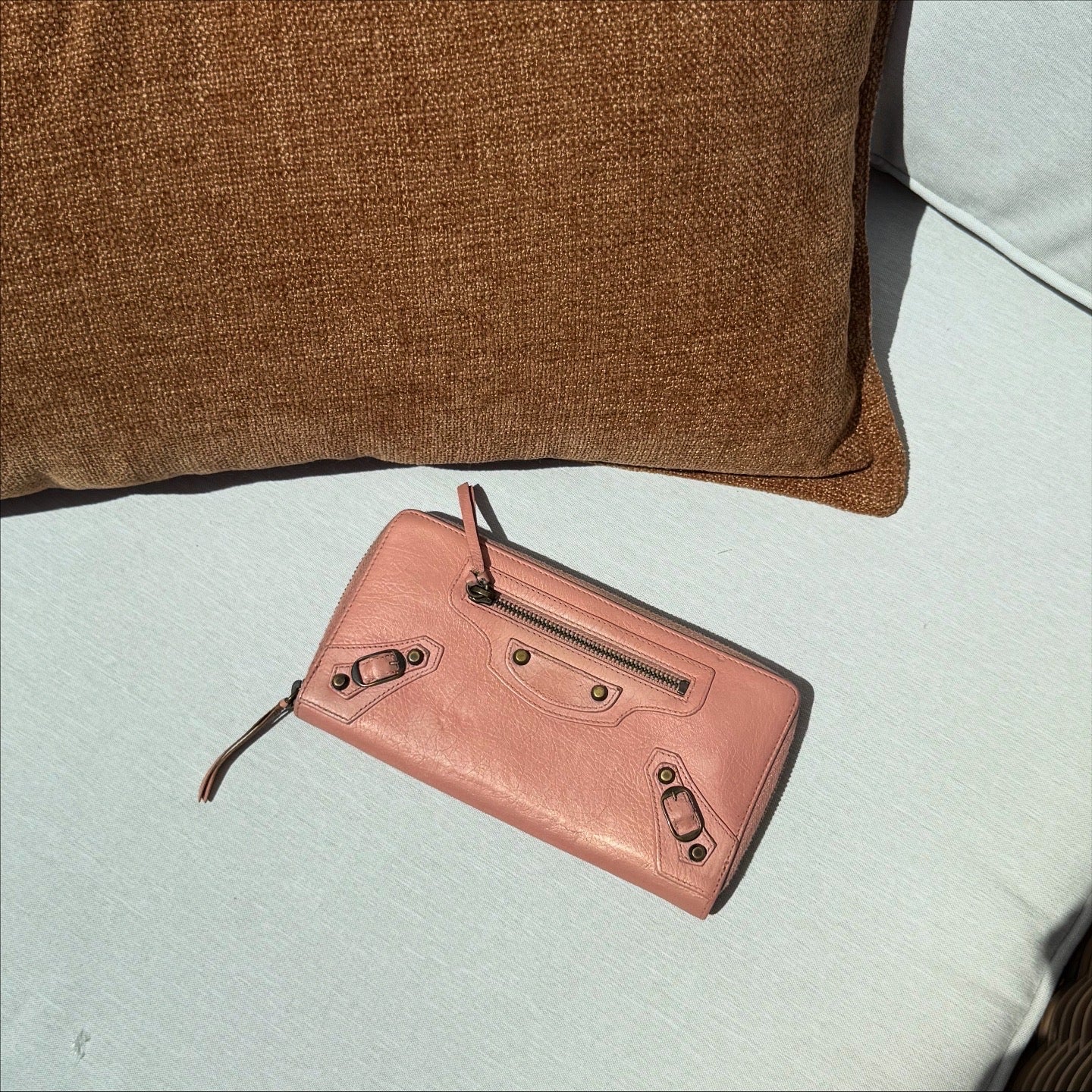 Balenciaga Le City Pink Medium Long Wallet