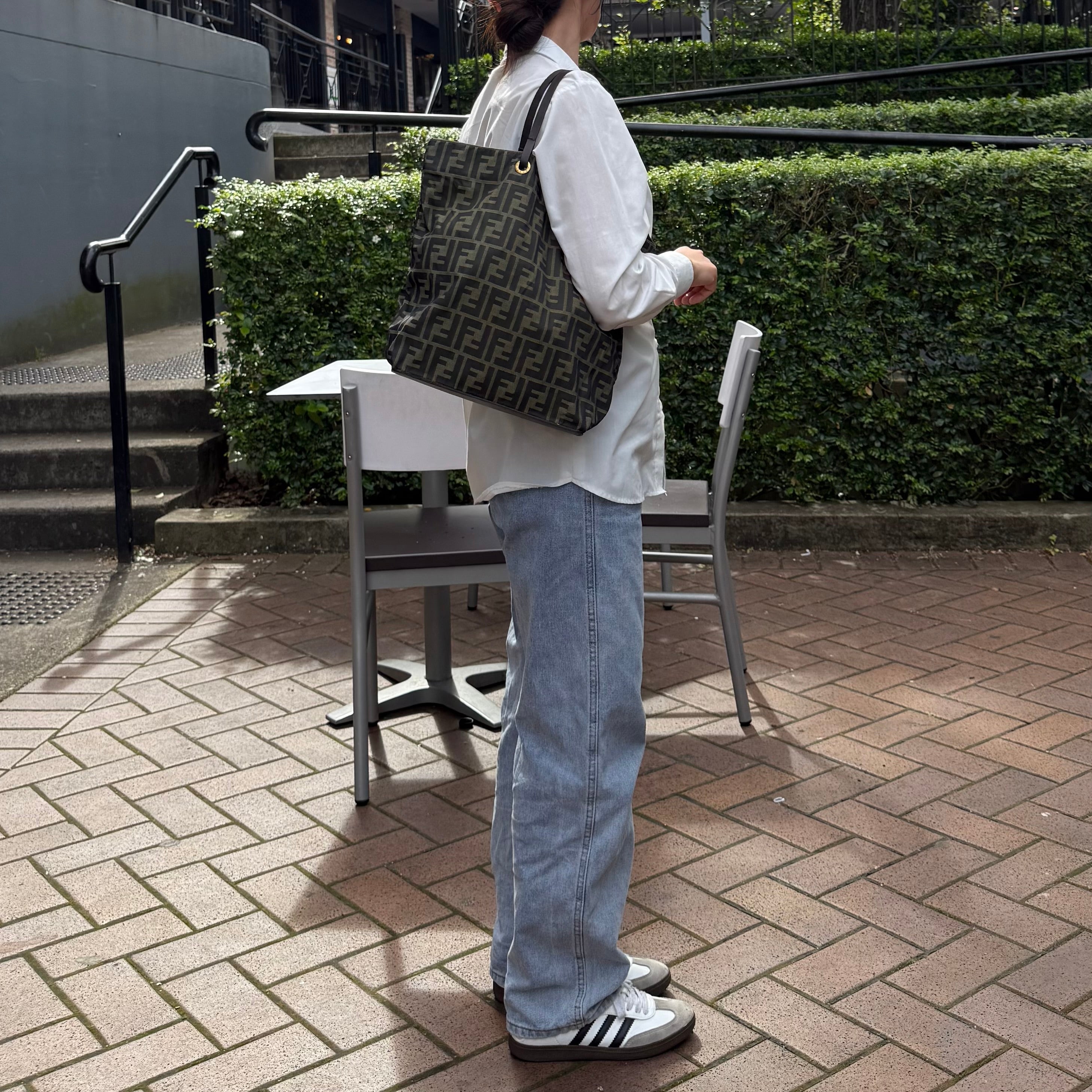 Fendi Zucca Canvas Tote