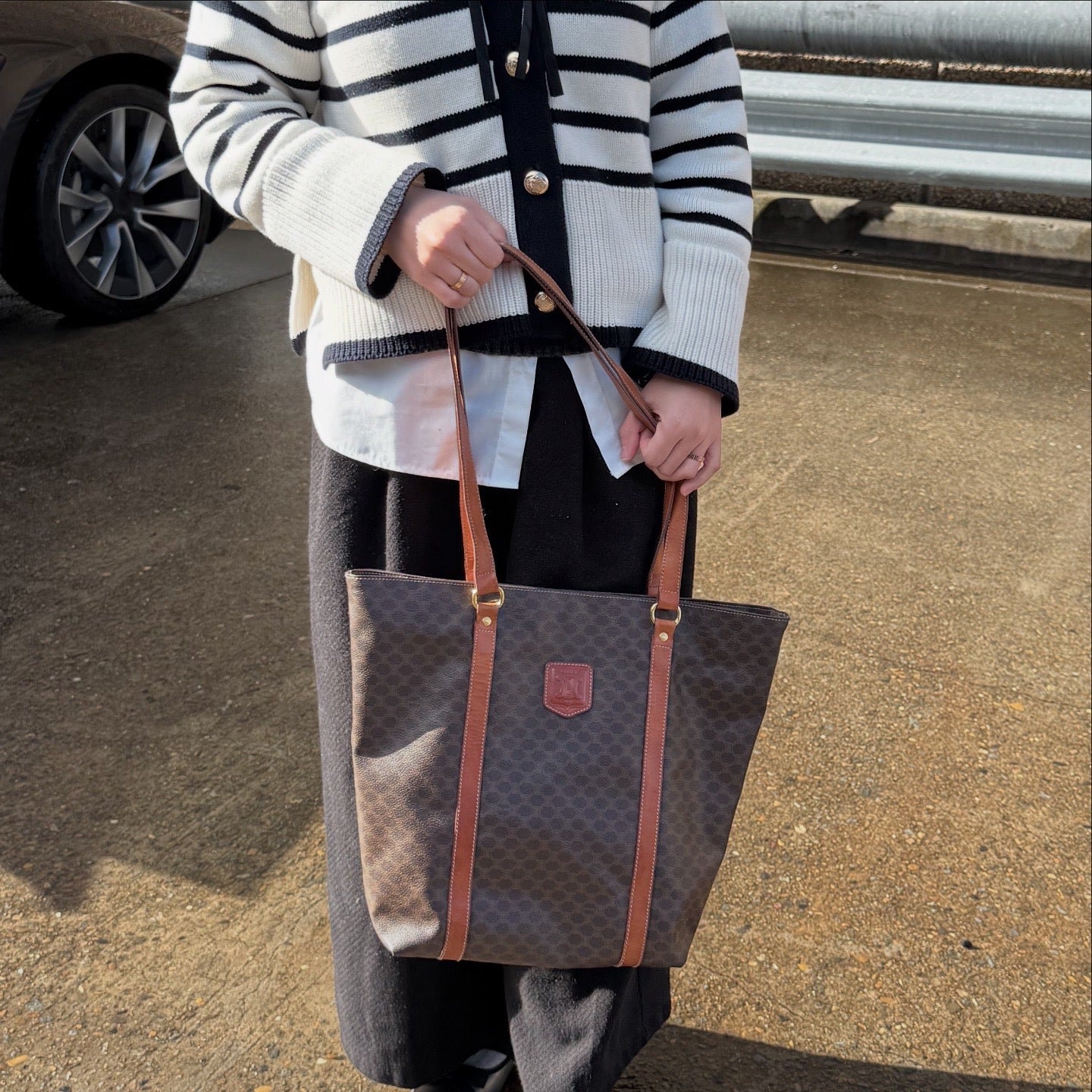 Celine Macadam Tote Bag