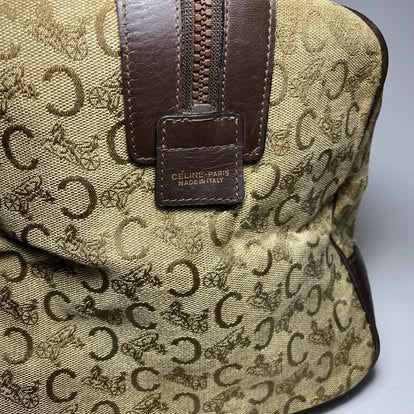 Celine Vintage Macadam Speedy Boston (Travel Size)