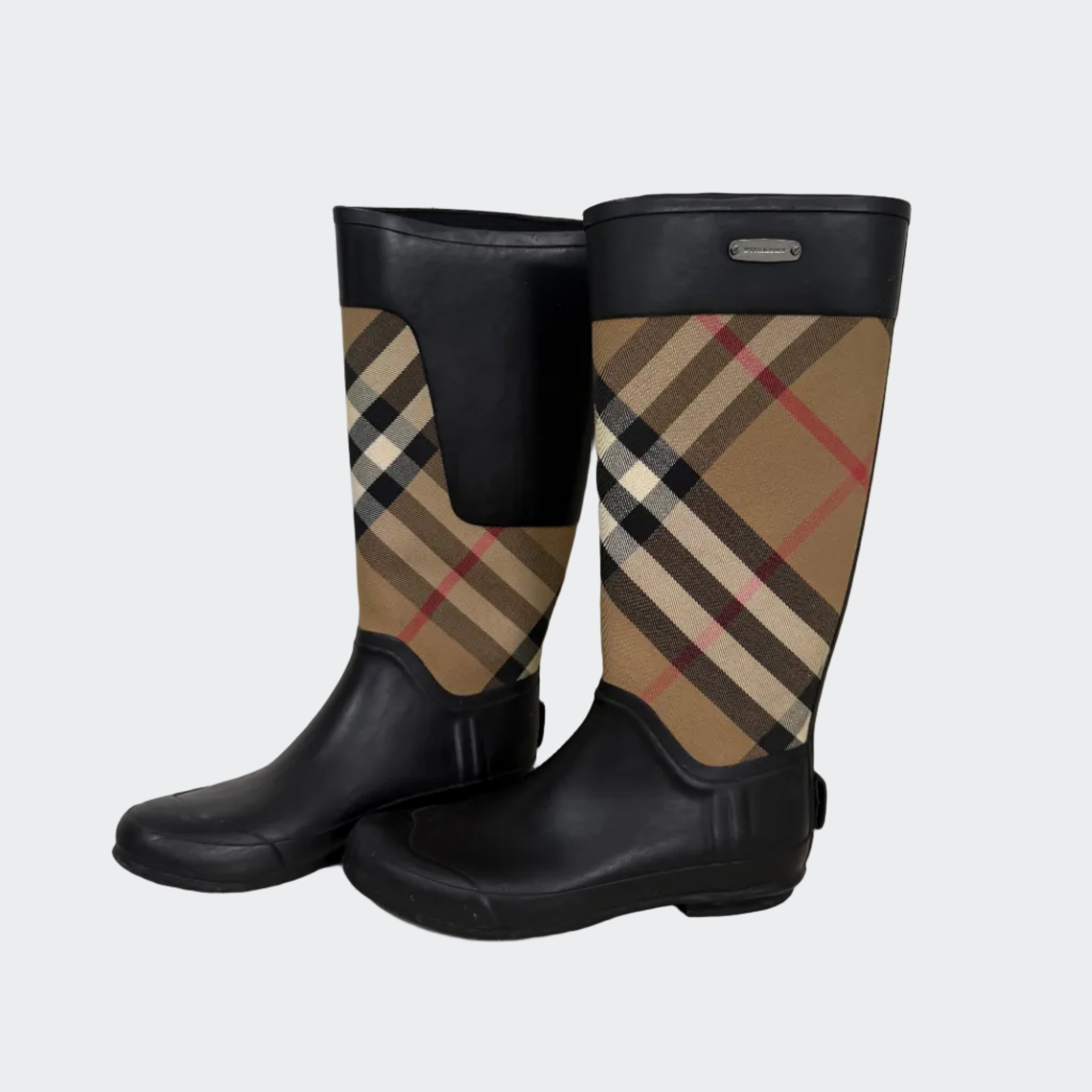 Rubber Marsh Stamp High Boots