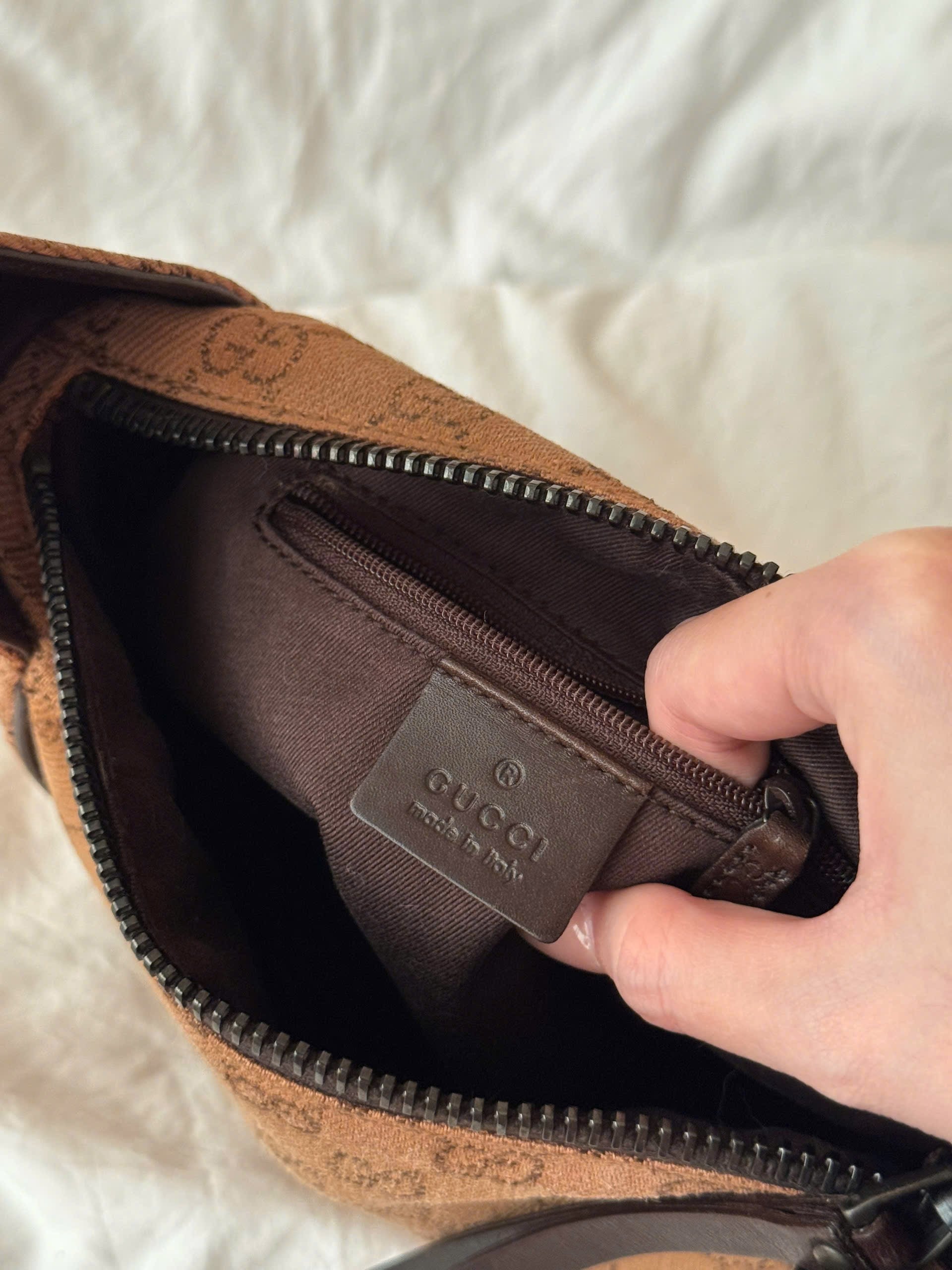 Gucci GG Vintage Denim handbag