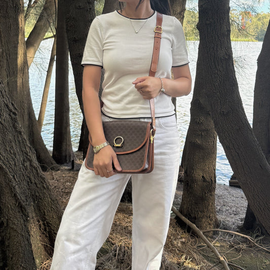 Celine Macadam Crossbody Bag