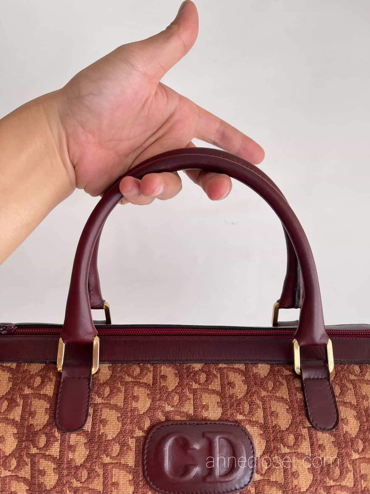 Christian Dior Vintage Bowling Bag