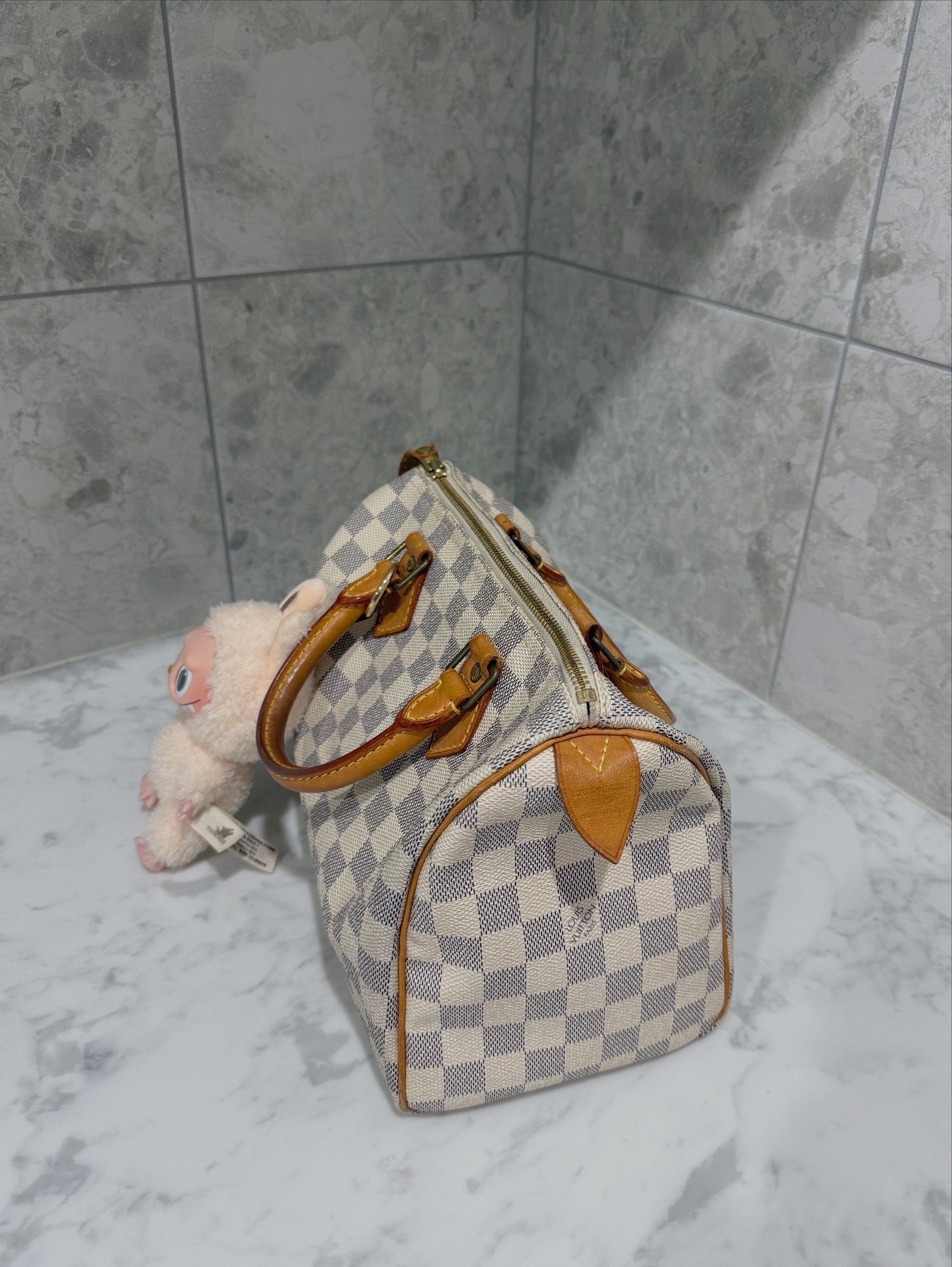 Louis Vuitton Speedy 25 Damier Azur