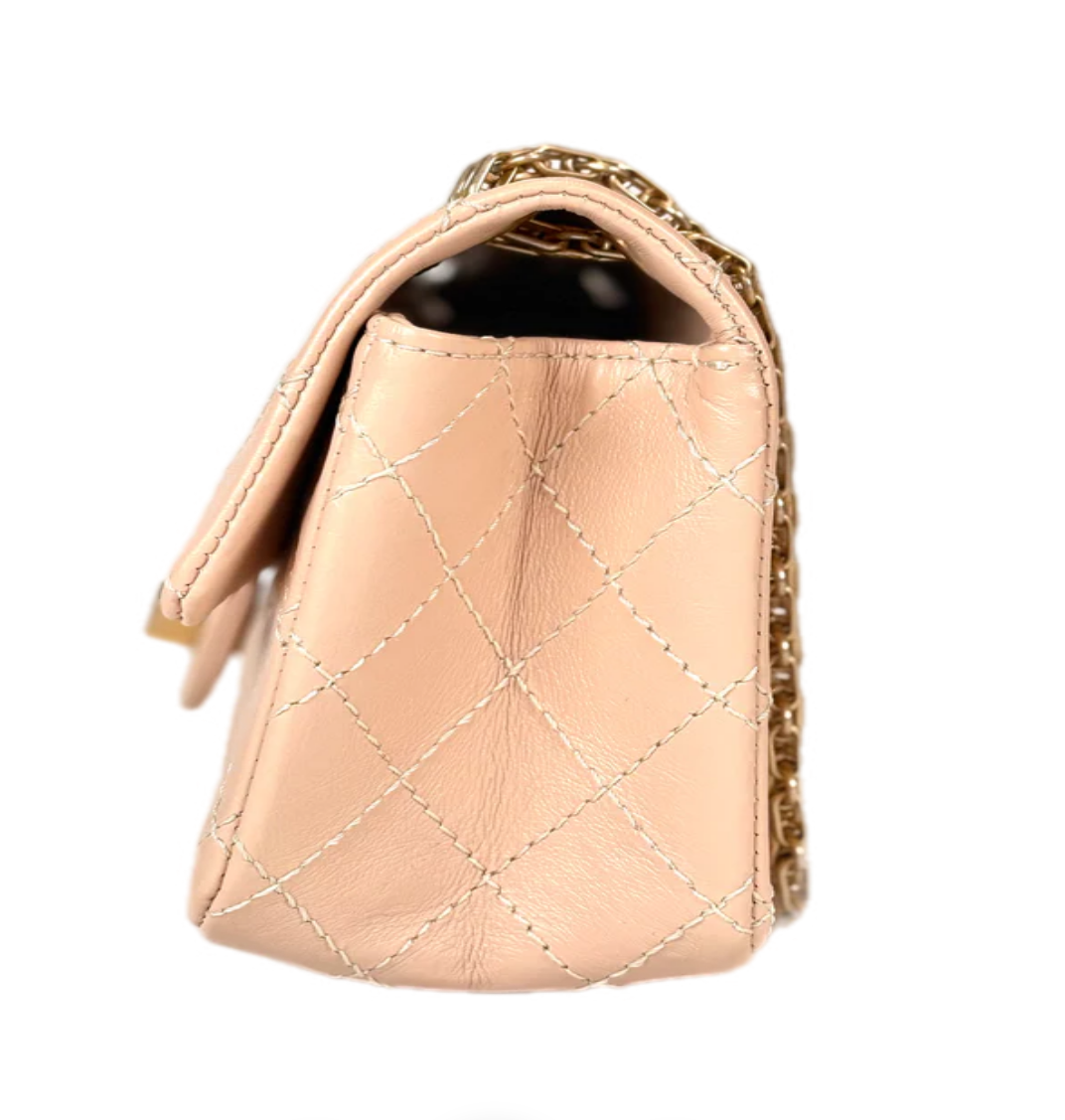 Chanel Reissue Mini Cream Chain Bag