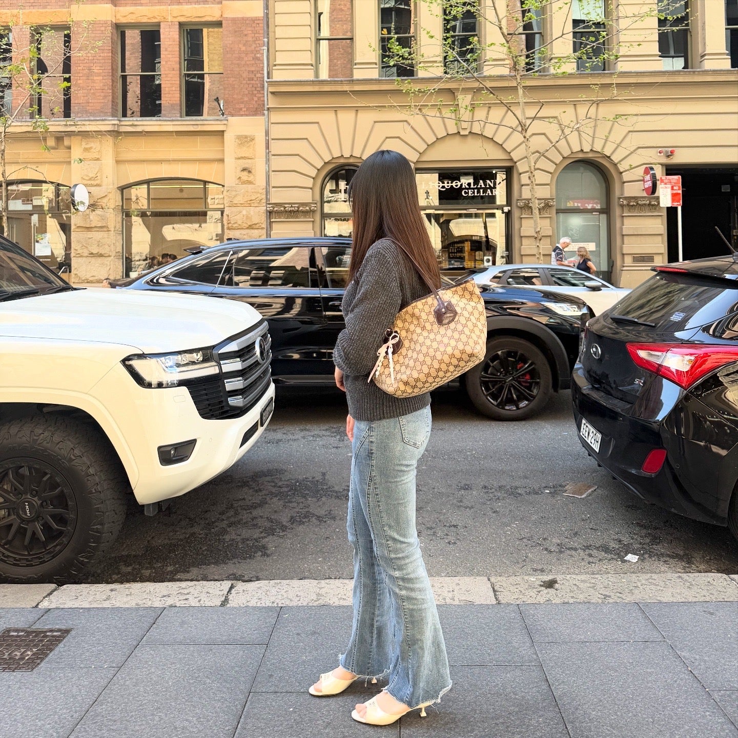 Gucci GG Canvas Jolie Tote Bag