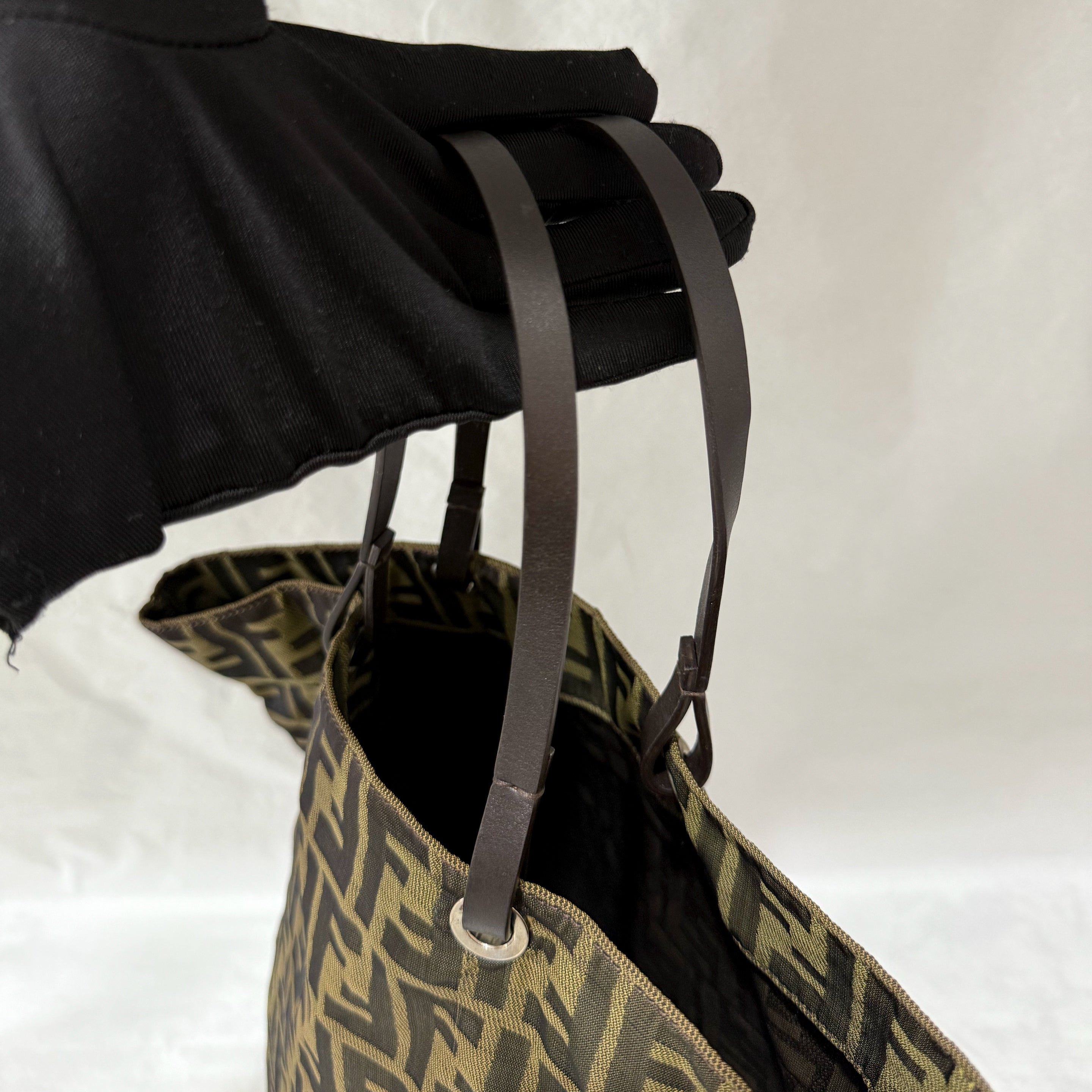 Fendi Zucca Canvas Tote