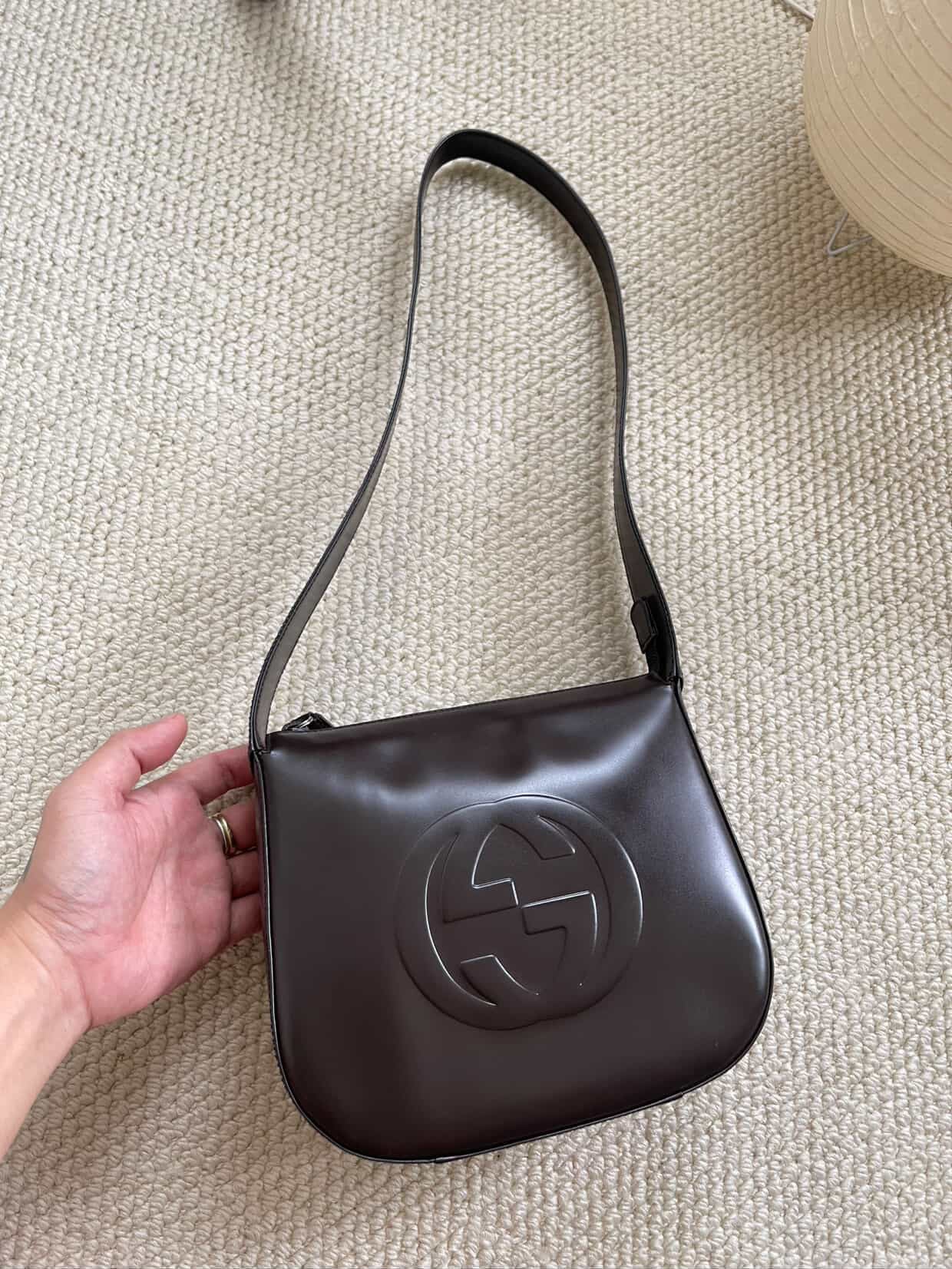 GUCCI Shoulder Bag Patent leather