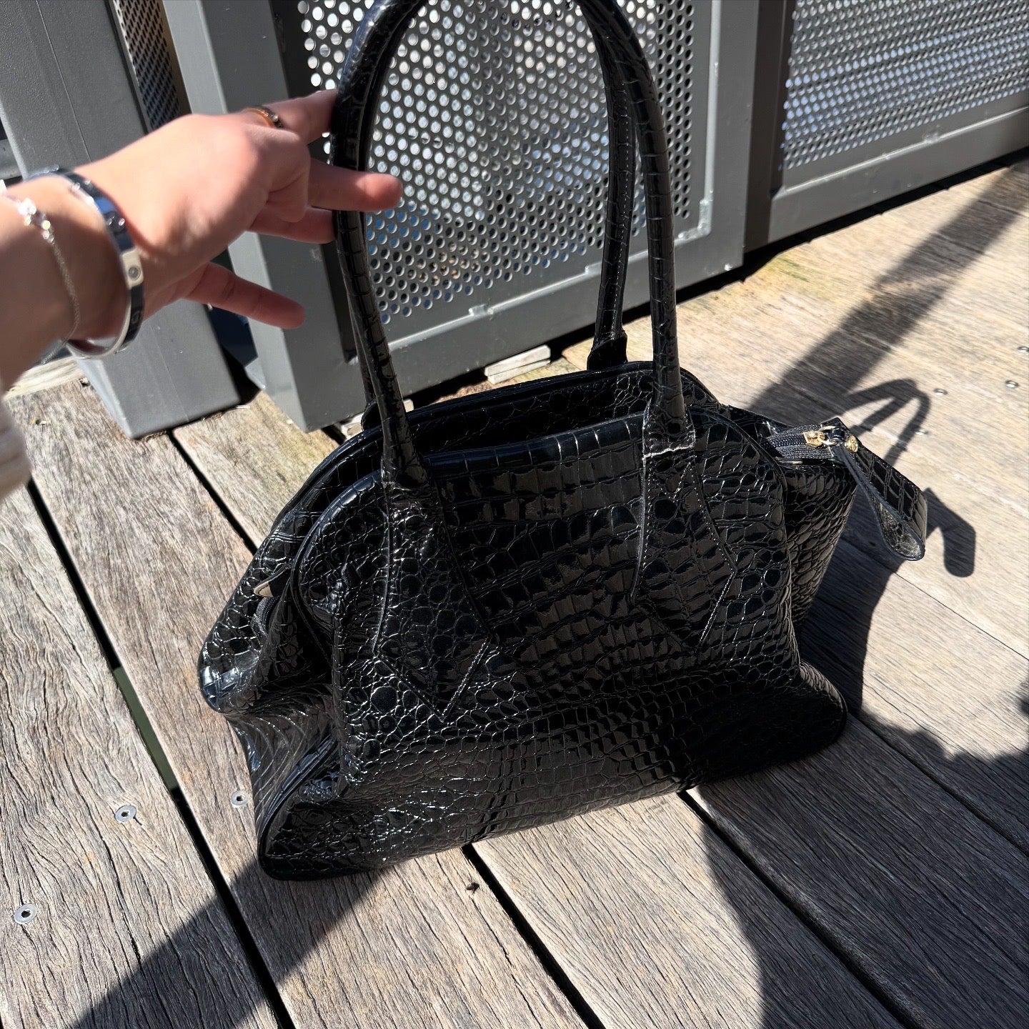 Vivienne Westwood Large Glitter Orb Yasmine Bag