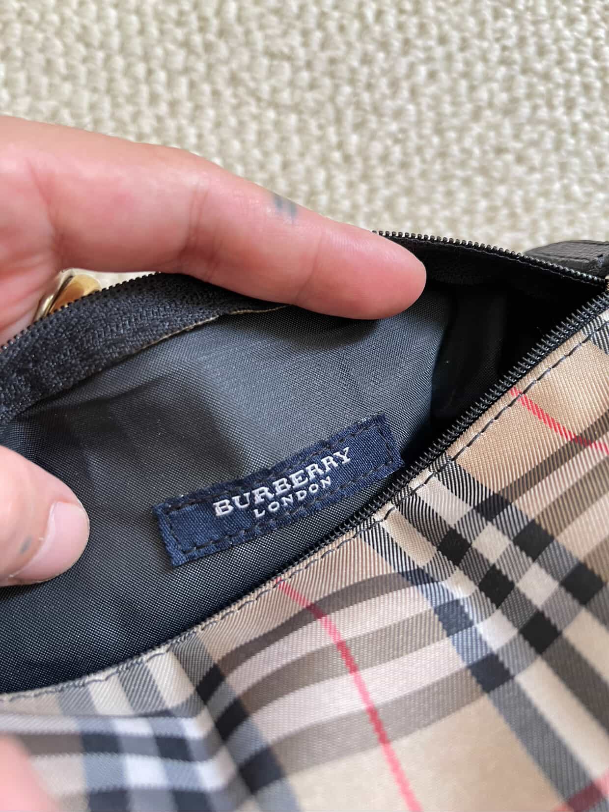 Burberry Nova Check Mini Handbag