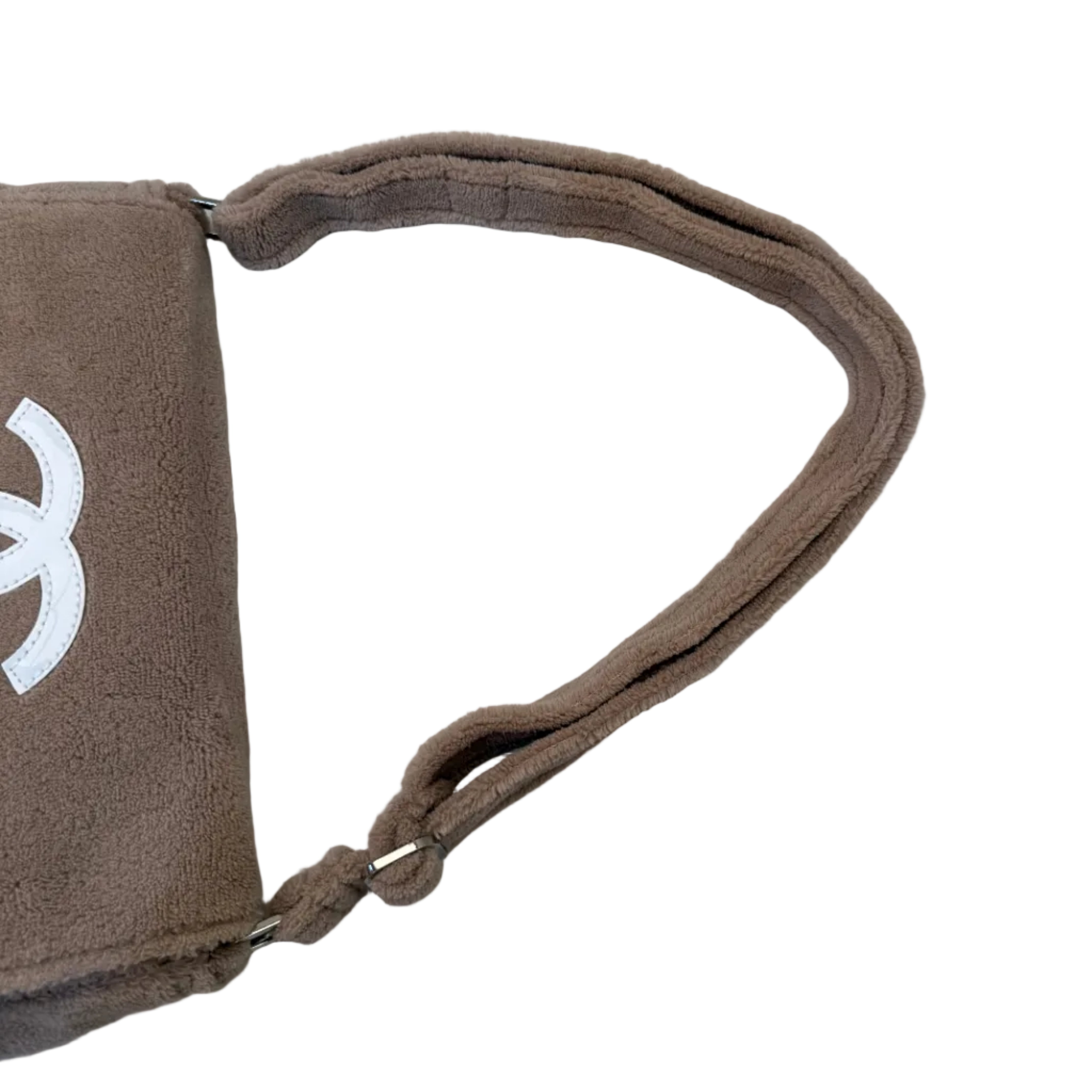 Chanel Precision Tan Beige Crossbody CC