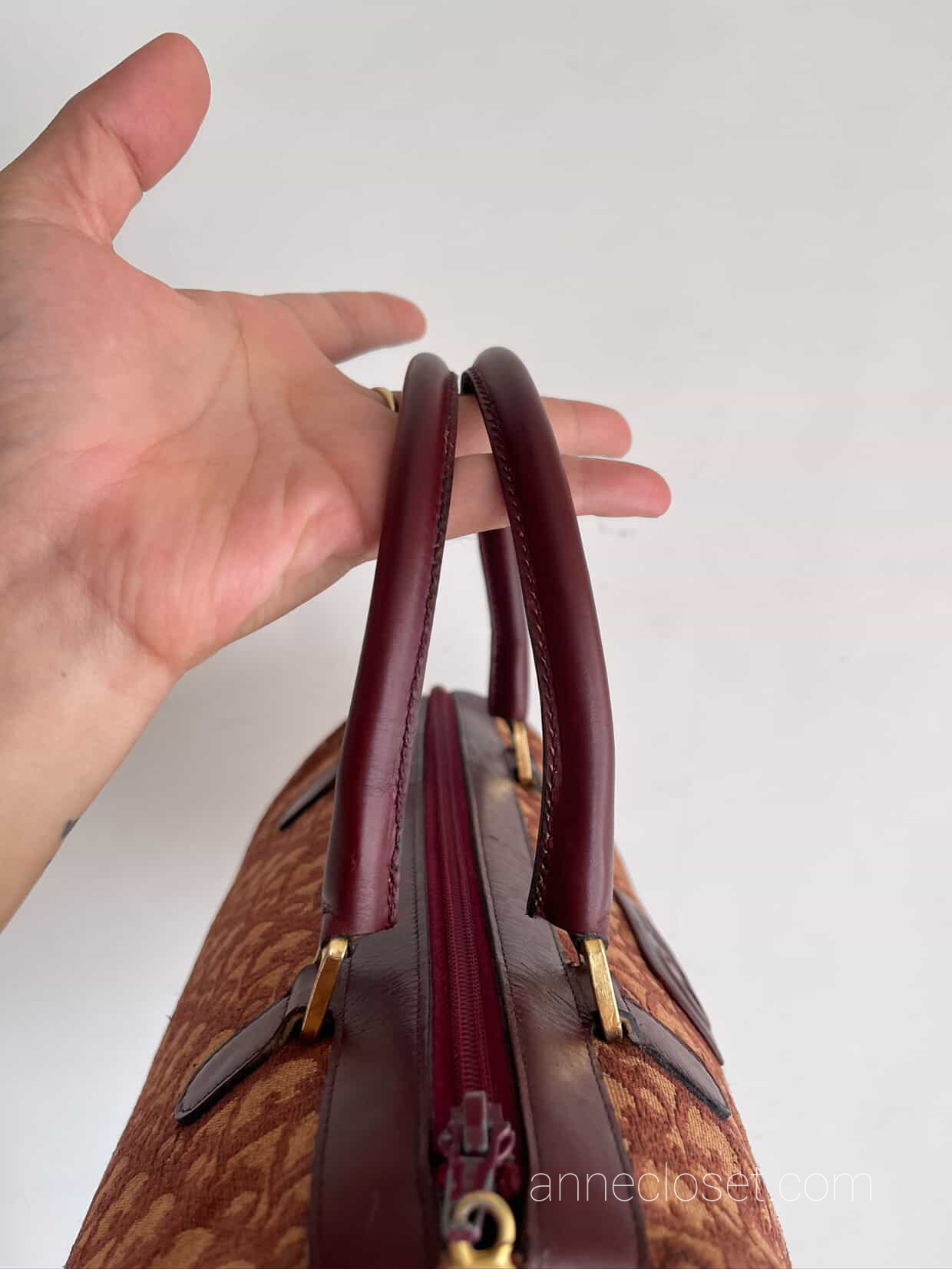 Christian Dior Vintage Bowling Bag