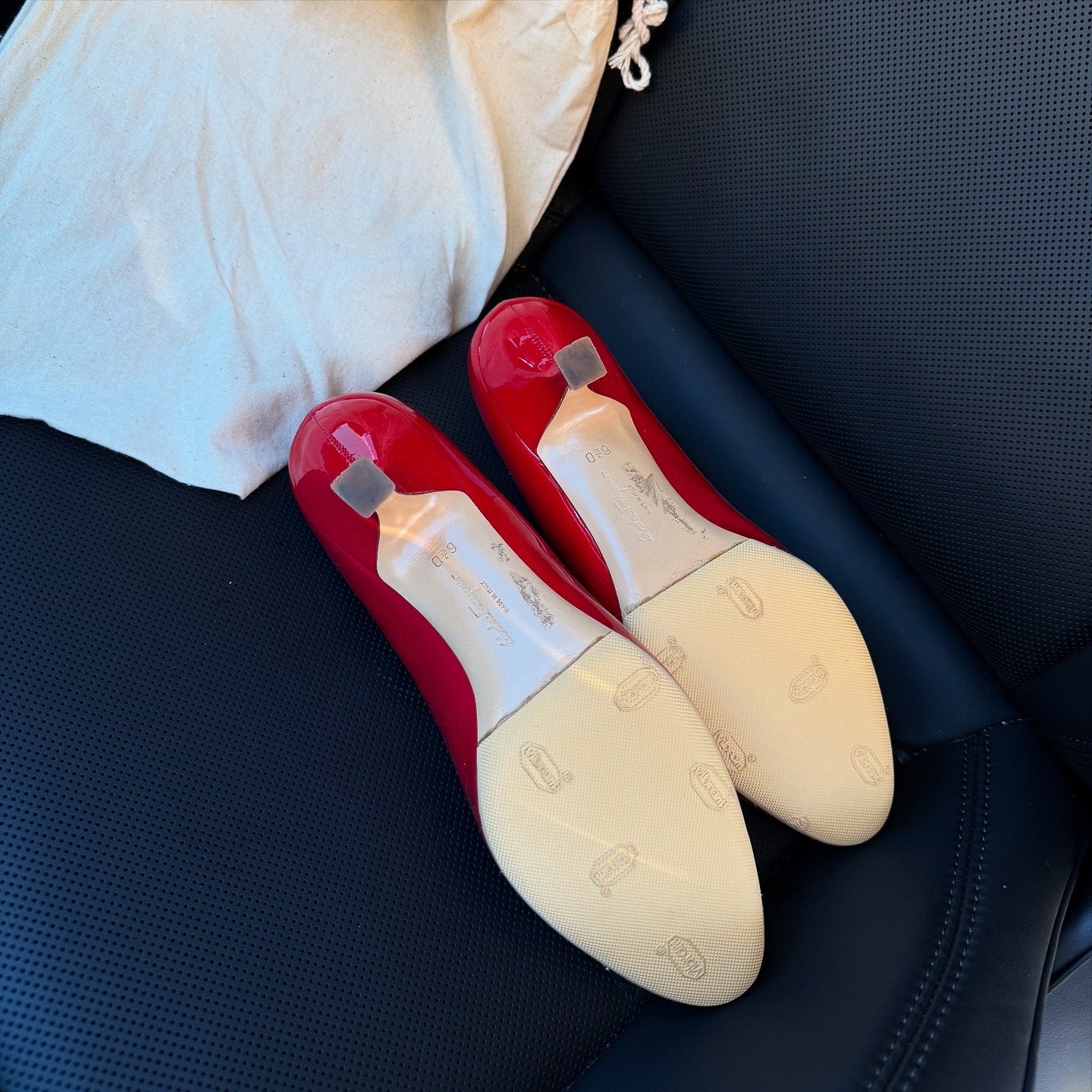 Salvatore Ferragamo Red Patent Leather 5cm