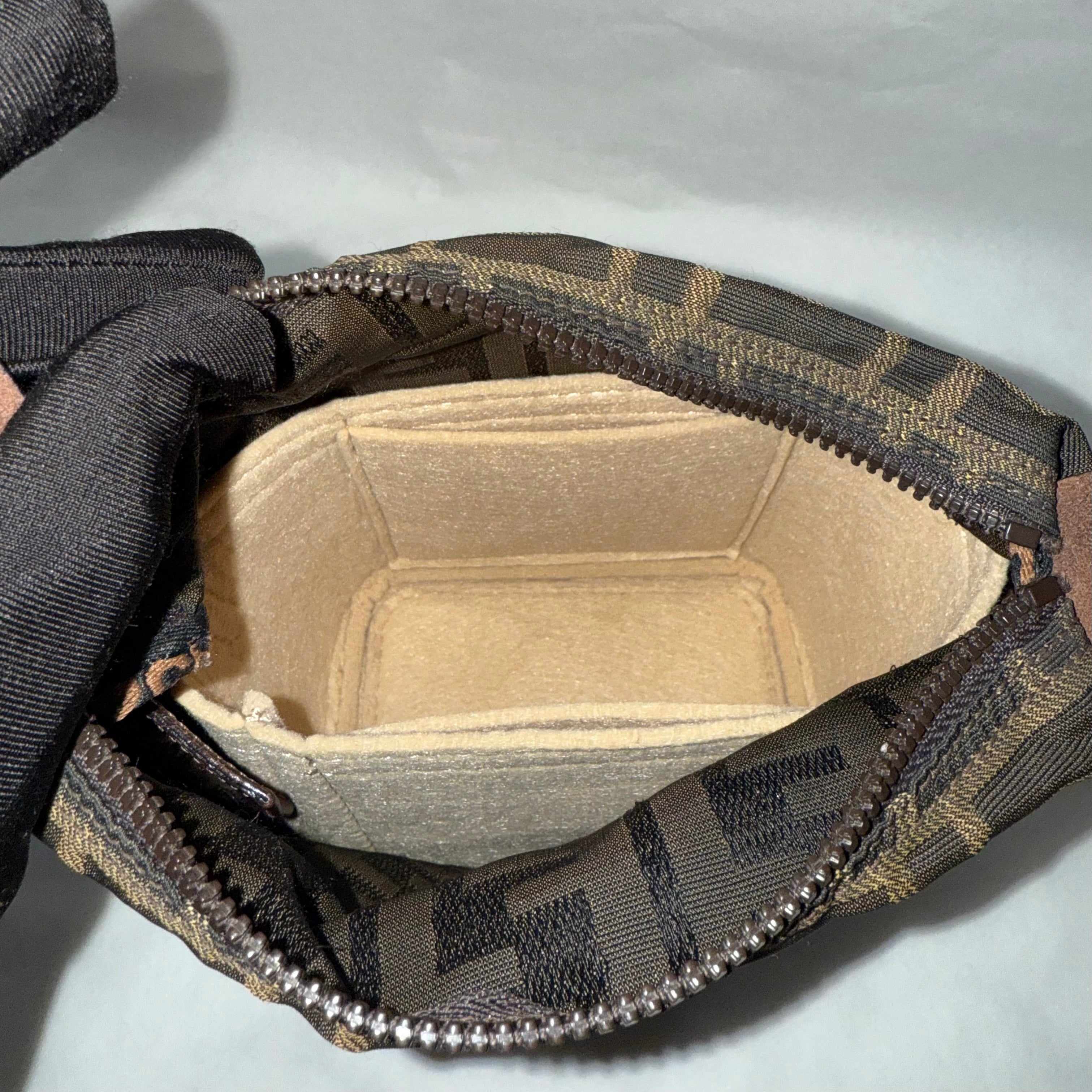 FENDI Zucca Brown Mini Bag