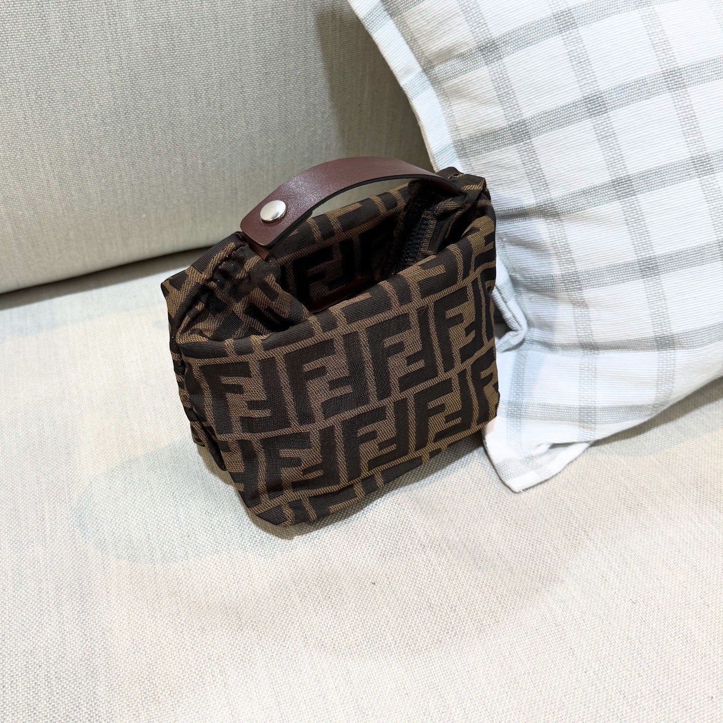 FENDI Zucca Brown Mini Bag