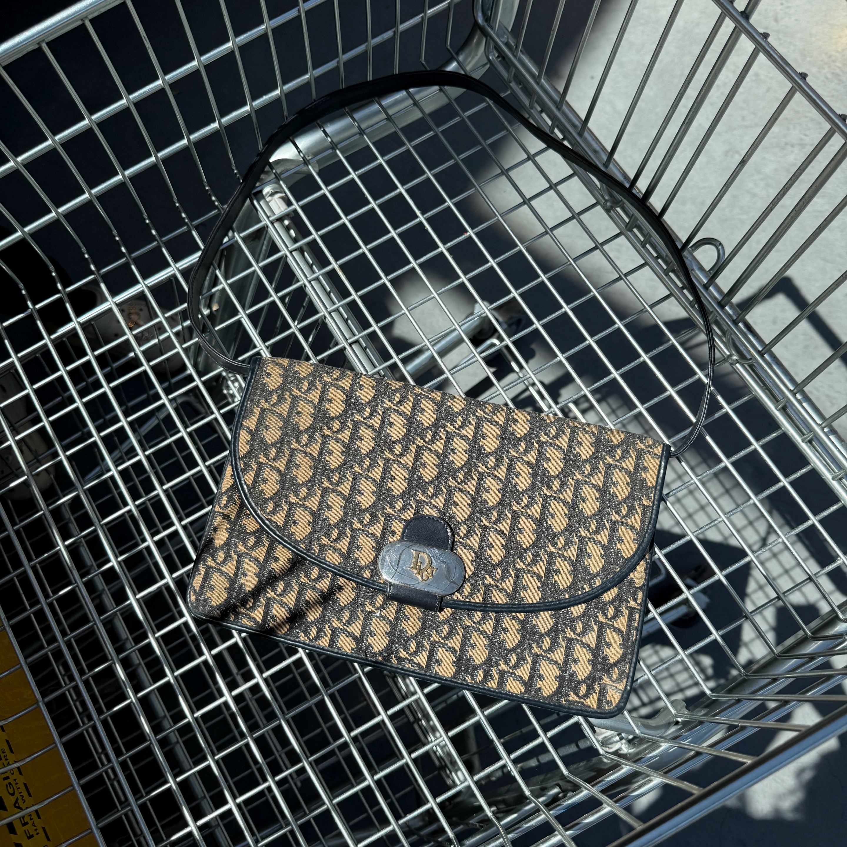 Christian Dior Monogram Vintage Shoulder Bag