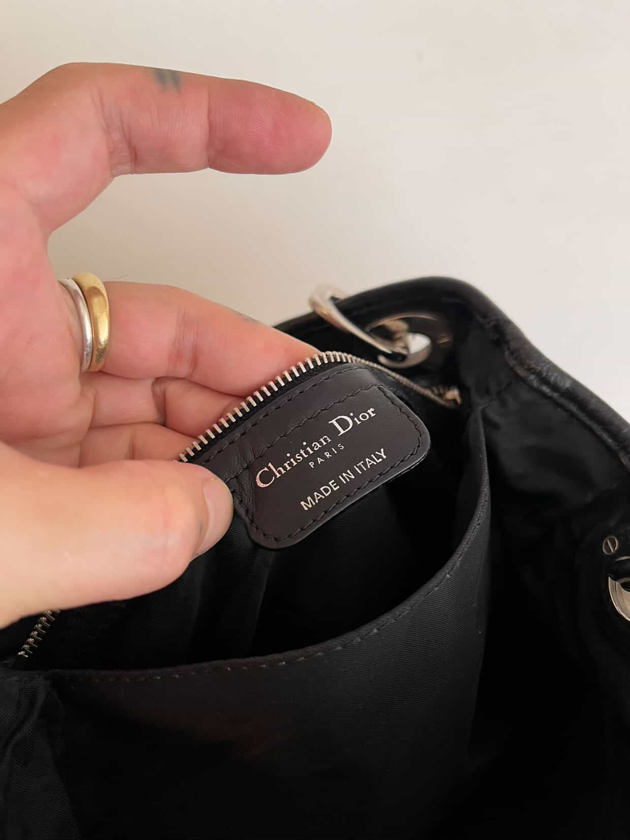 Dior Charming Nylon Cannage Tote