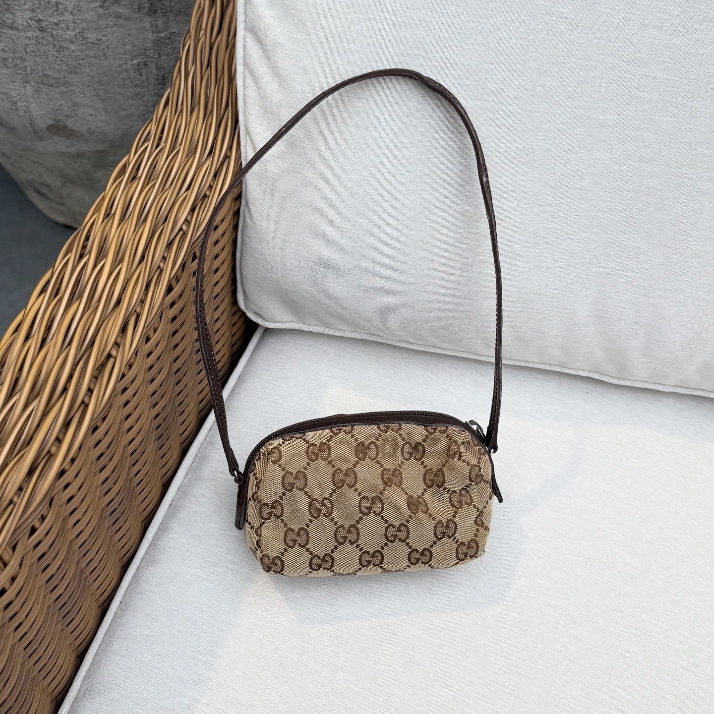 Gucci Pochette GG Canvas Mini