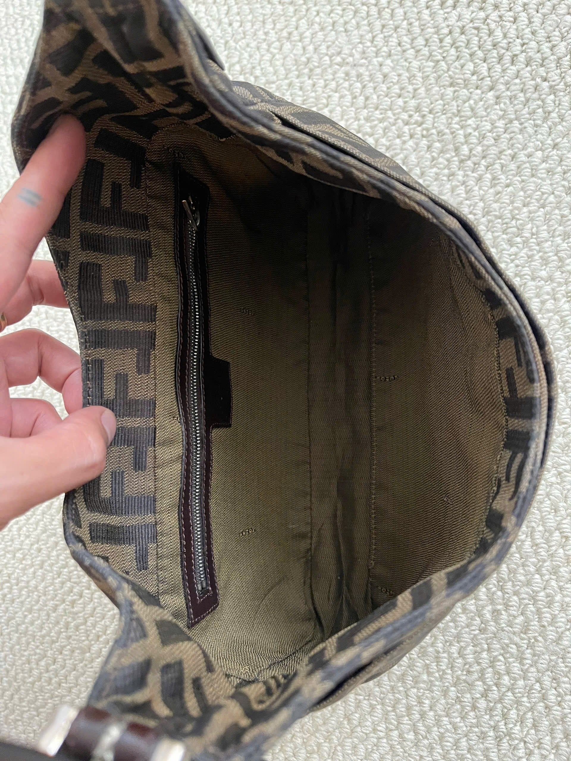 Fendi Mamma Zucca Zucchino Shoulder Bag