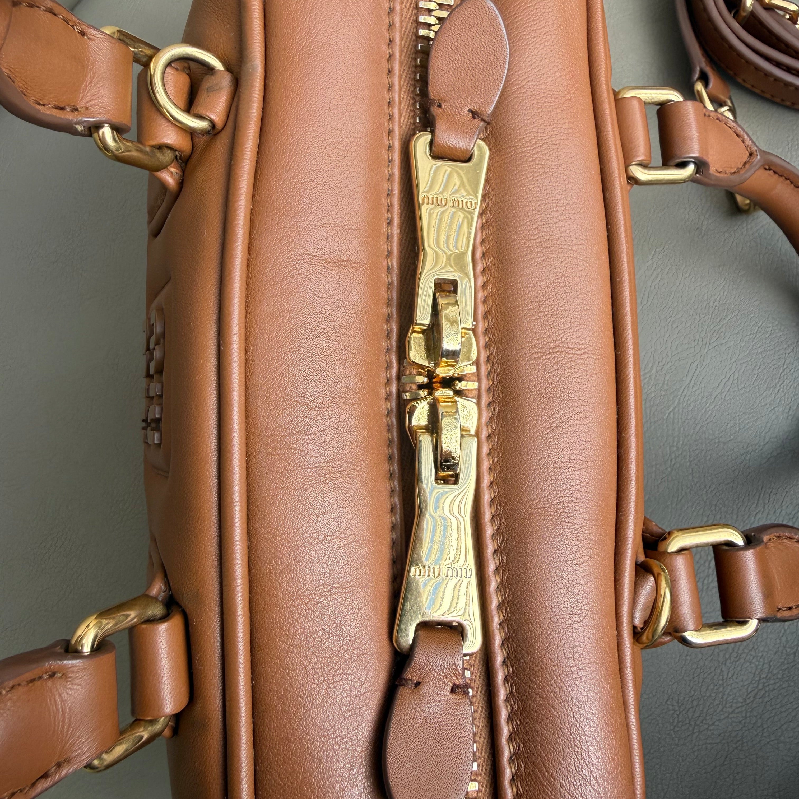 Miu Miu Arcadie leather bag