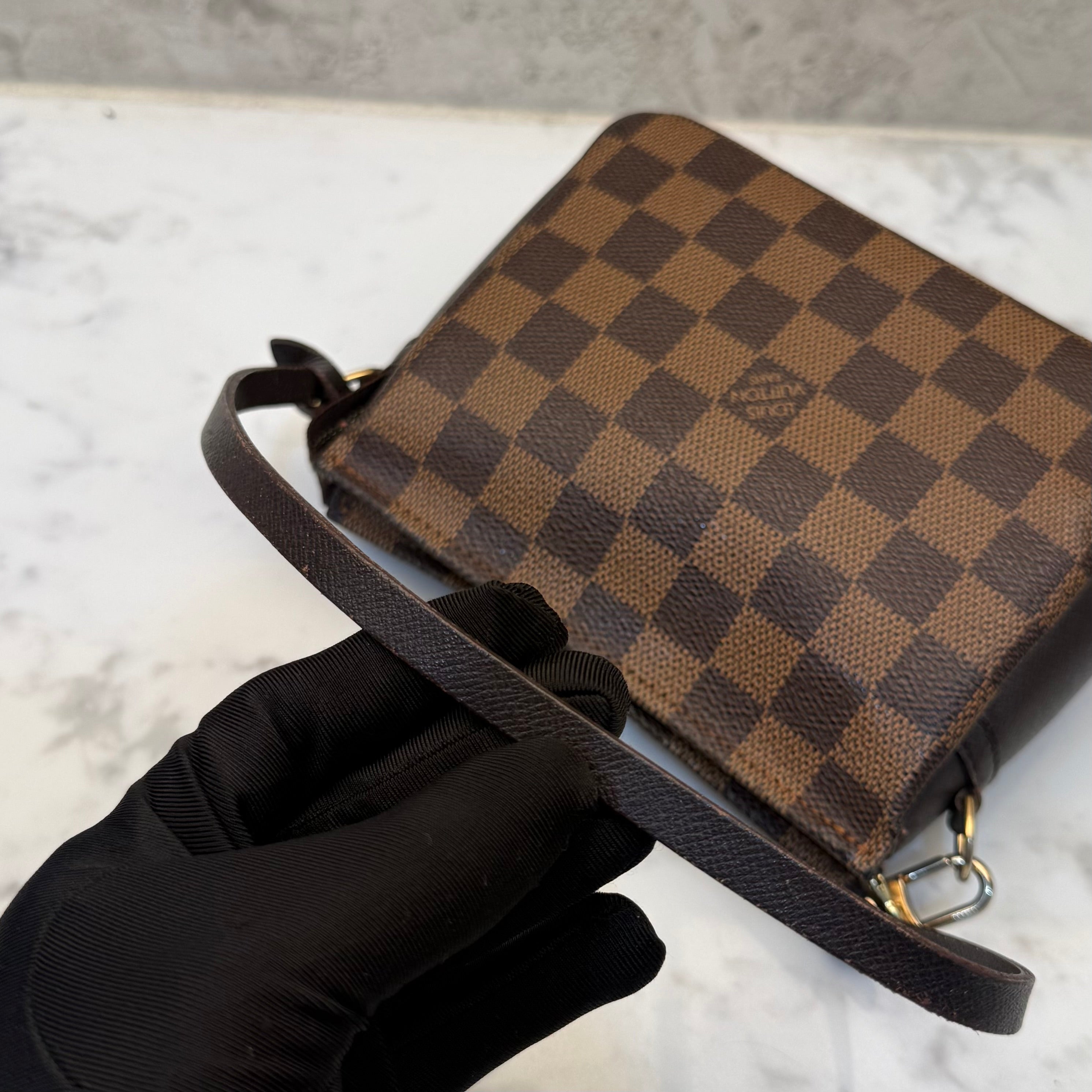 Louis Vuitton Trousse Pouch Damier Ebene