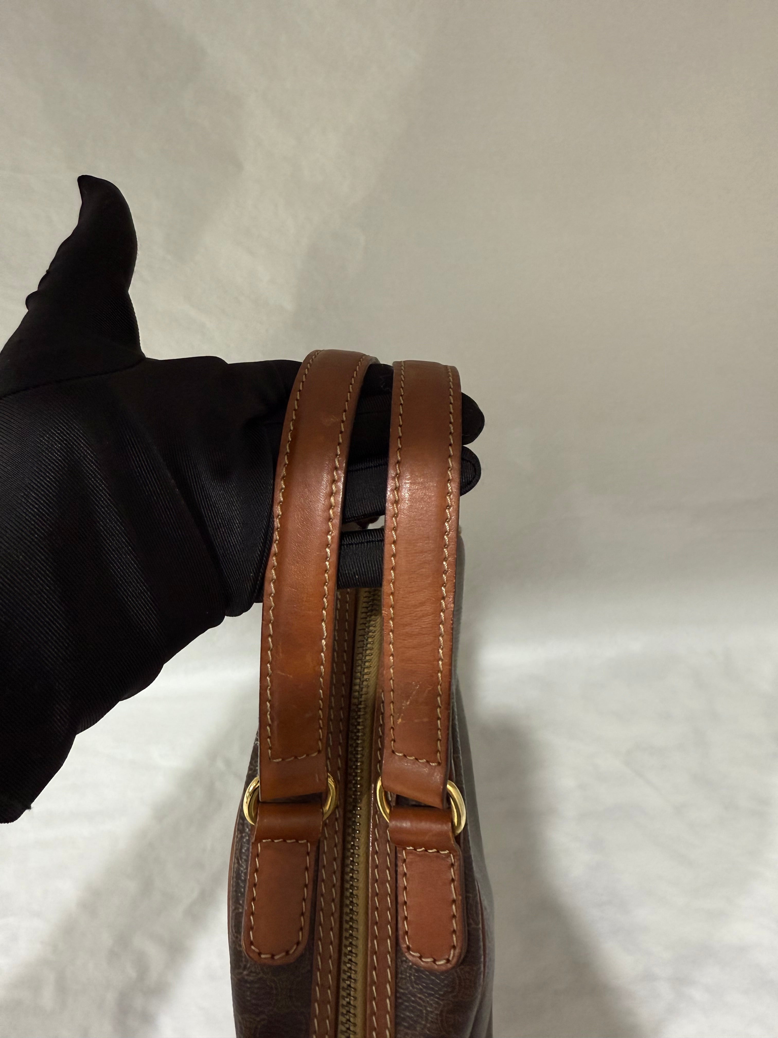 Celine Macadam Triomphe Dome Handbag