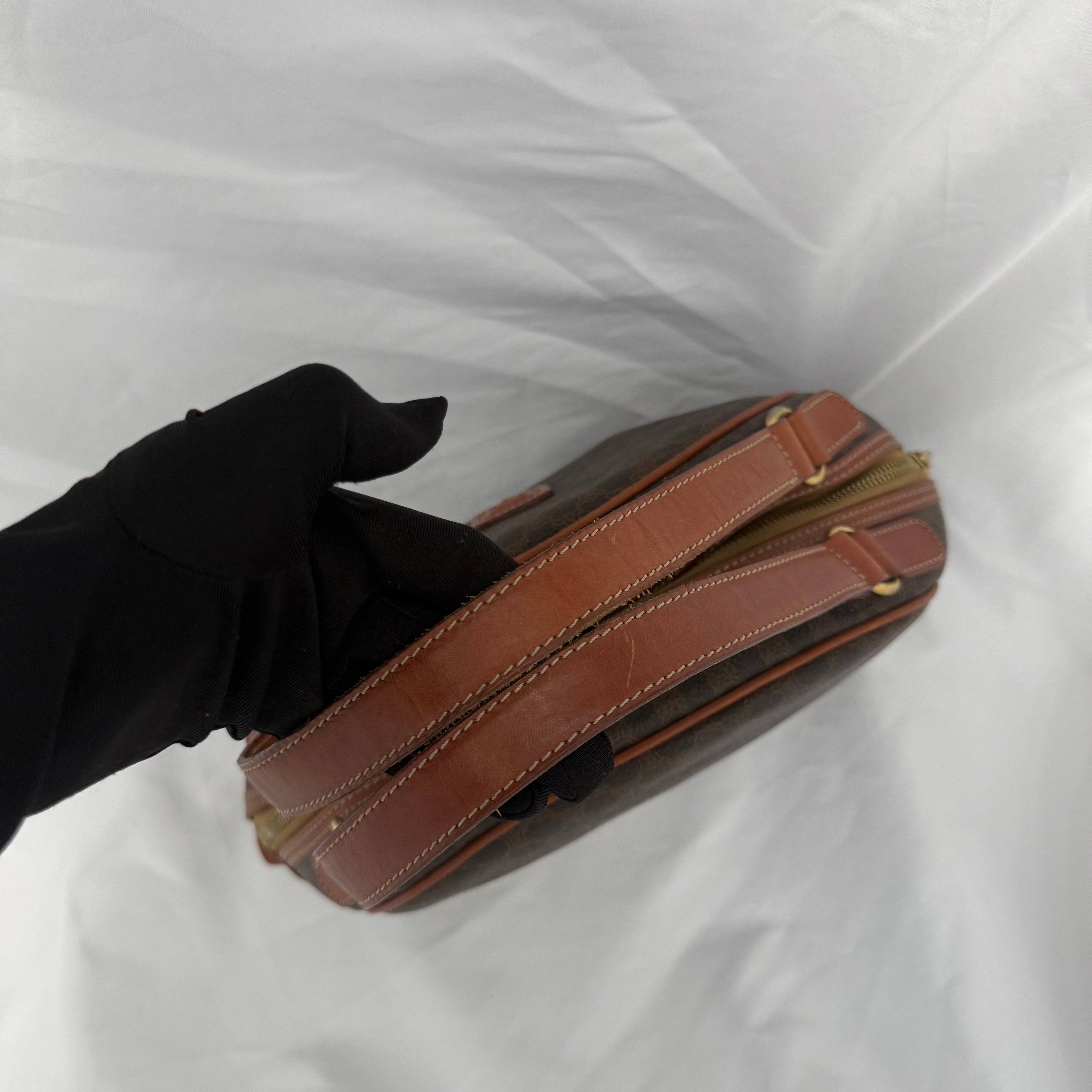 Celine Macadam Triomphe Dome Handbag