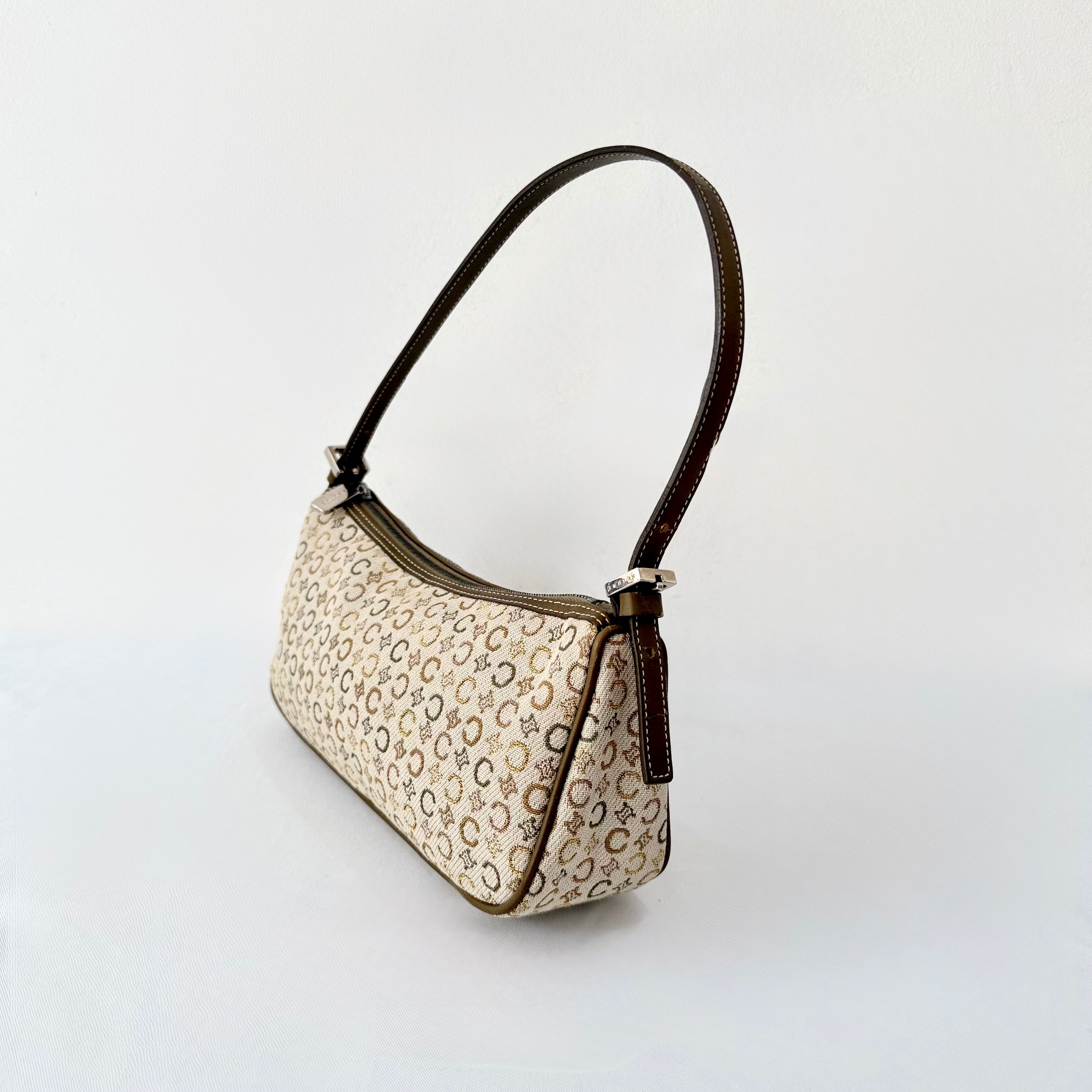 Celine Macadam C Macadam Canvas Baguette Vintage