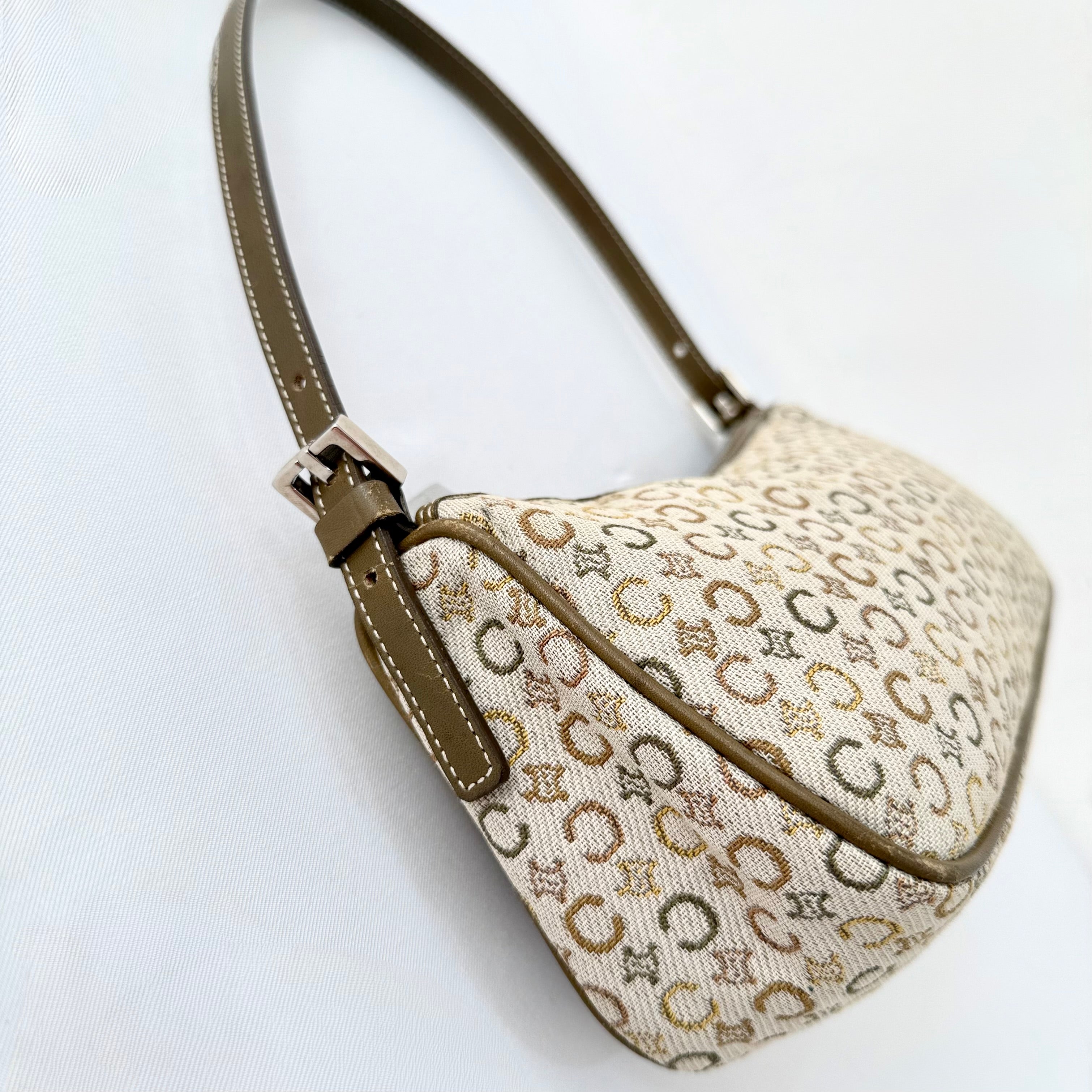 Celine Macadam C Macadam Canvas Baguette Vintage
