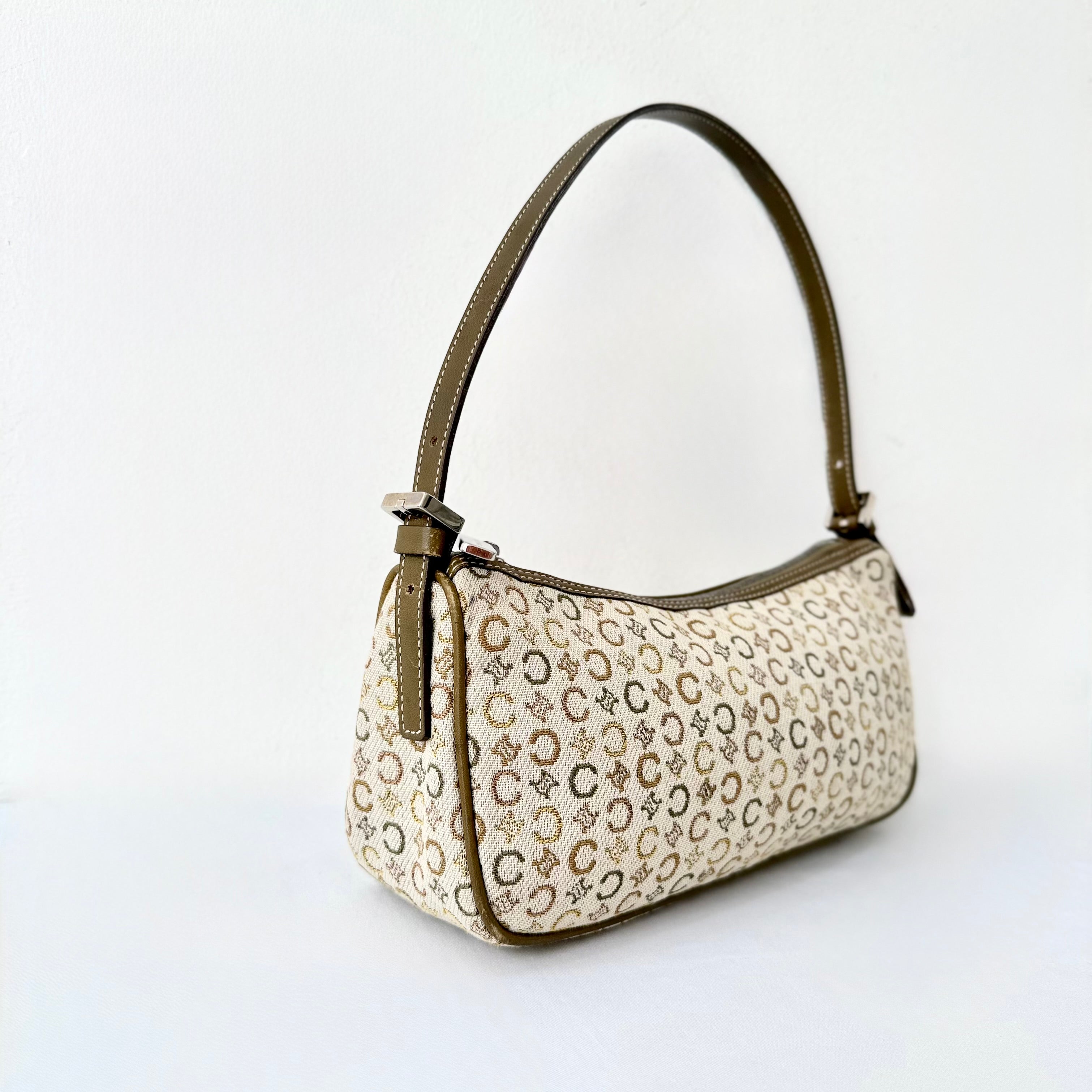 Celine Macadam C Macadam Canvas Baguette Vintage