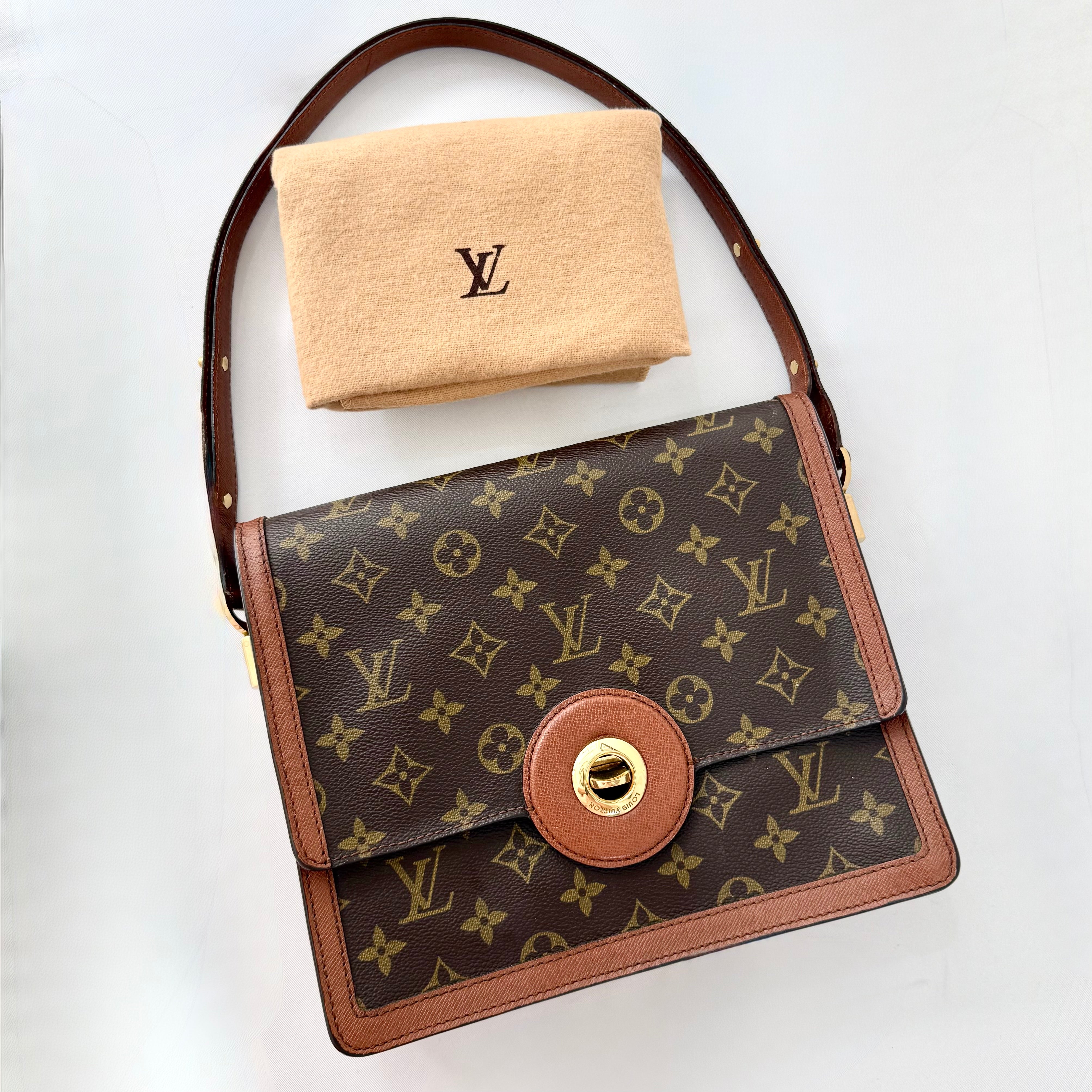 Louis Vuitton Raspail Monogram Vintage Shoulder Bag
