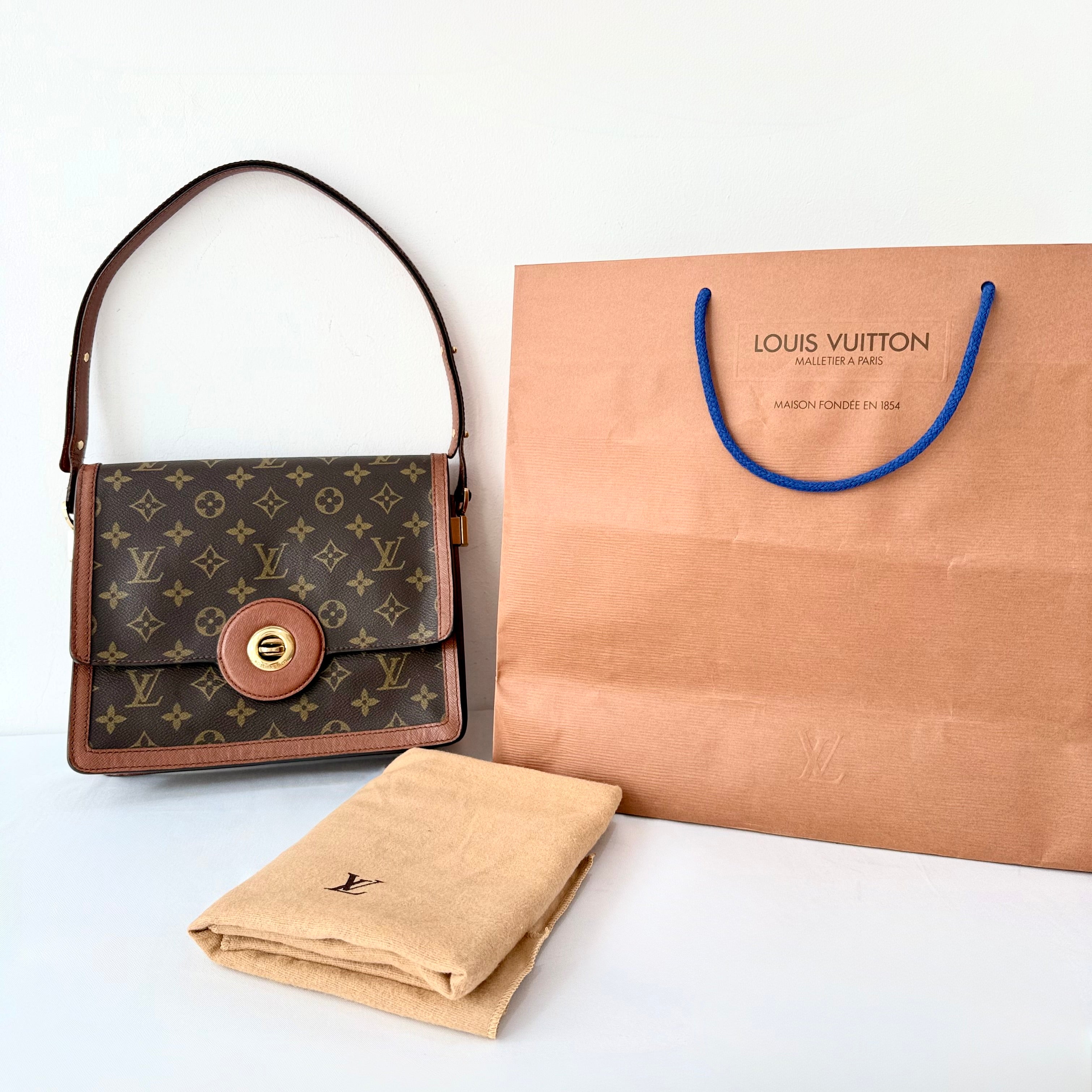 Louis Vuitton Raspail Monogram Vintage Shoulder Bag