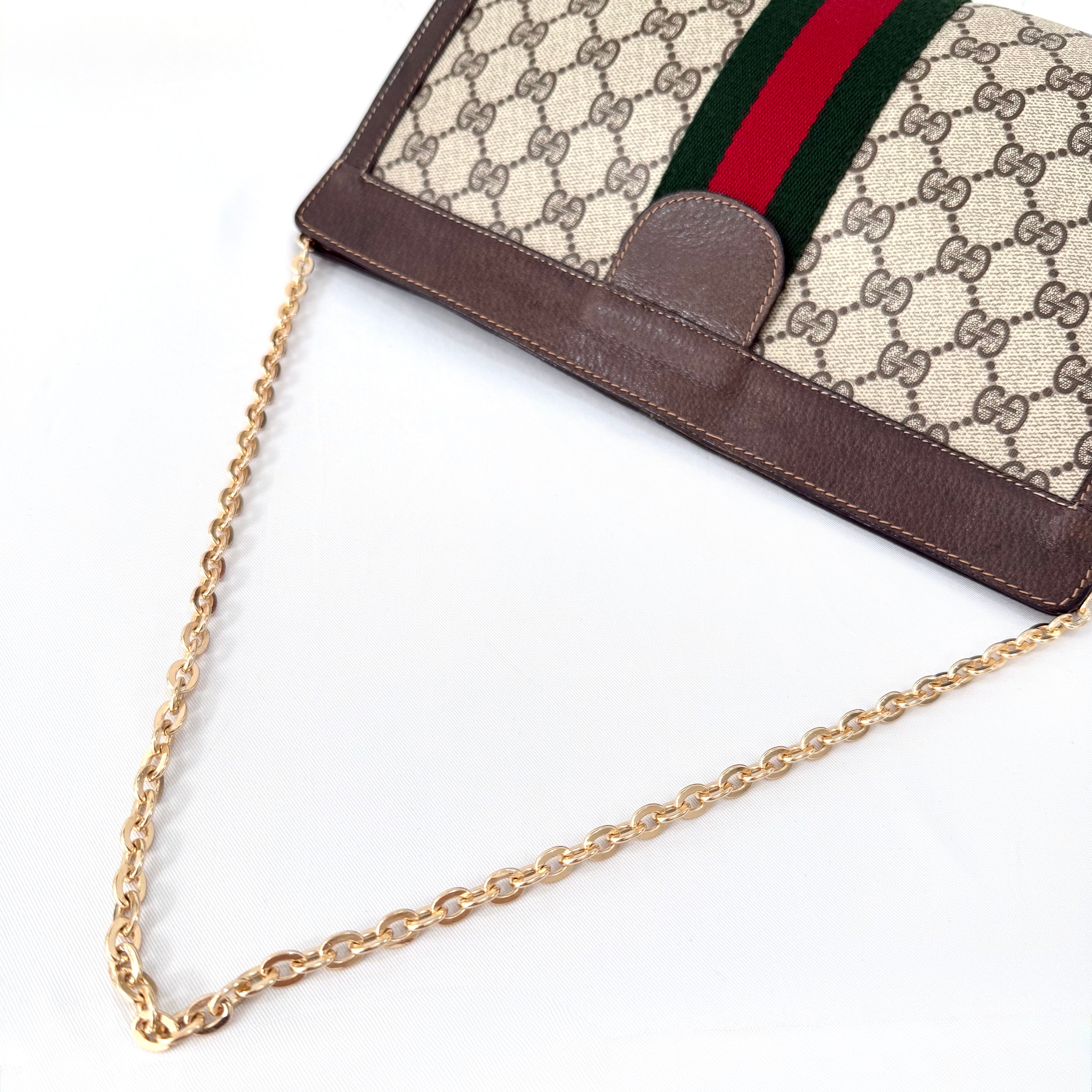 Gucci GG Supreme Ophidia Medium Shoulder Bag