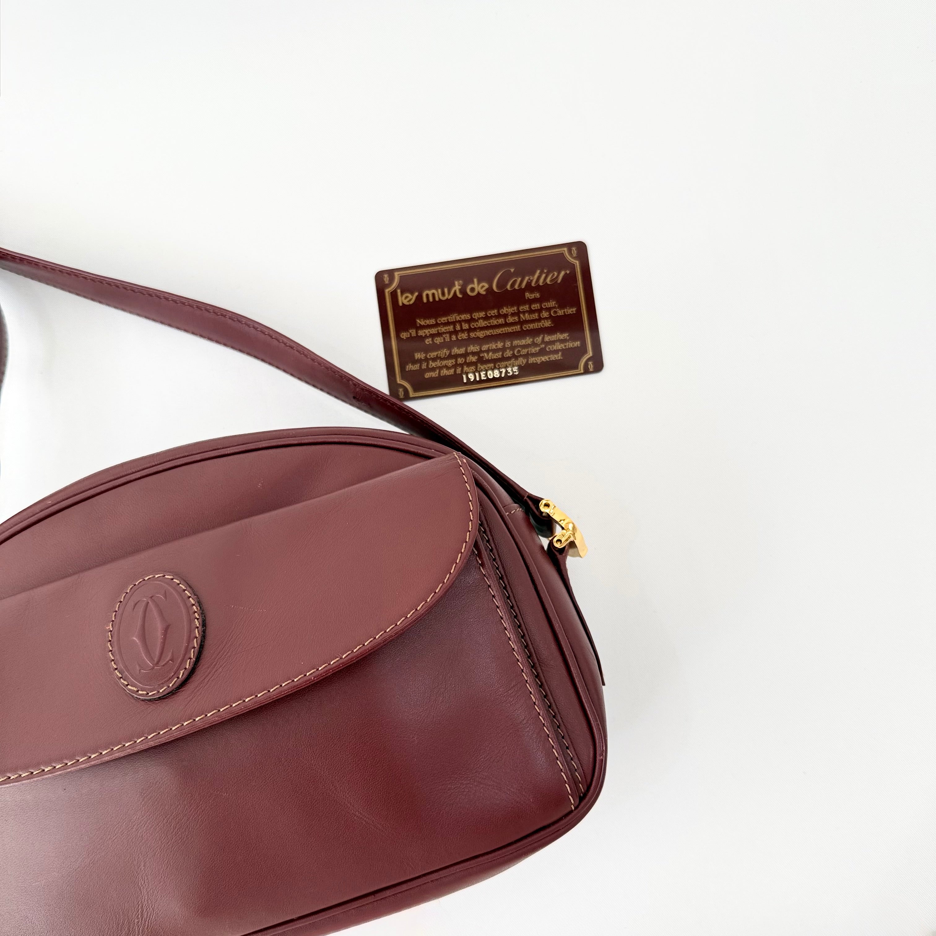 Cartier Must de Cartier Envelope Shoulder Bag