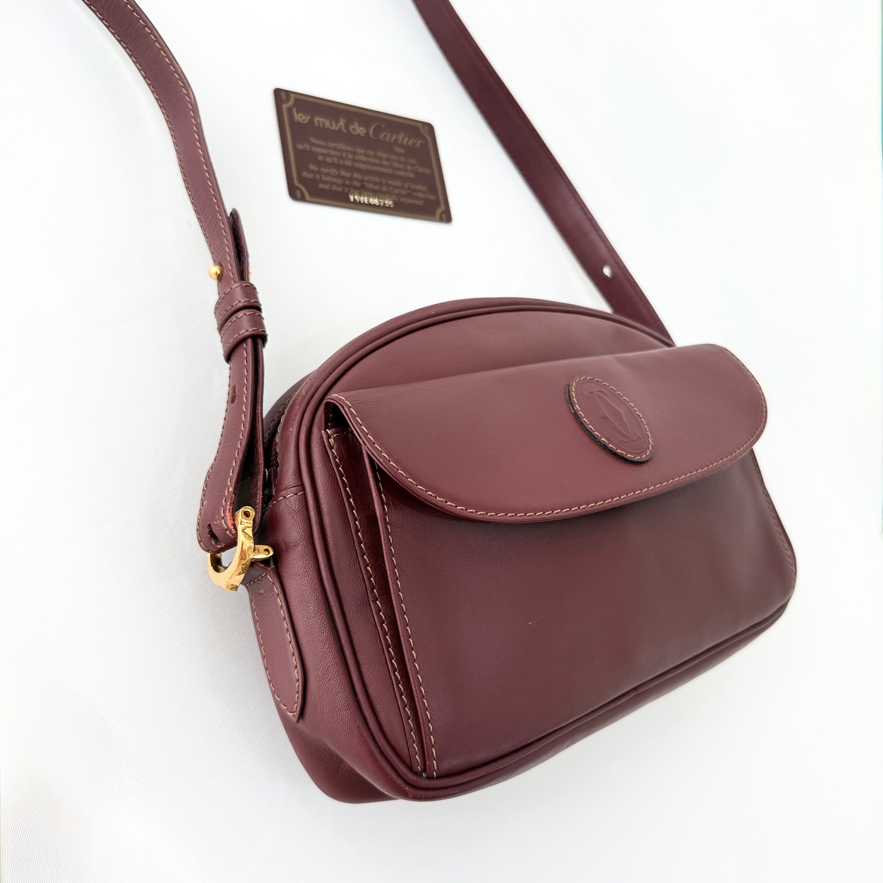 Cartier Must de Cartier Envelope Shoulder Bag