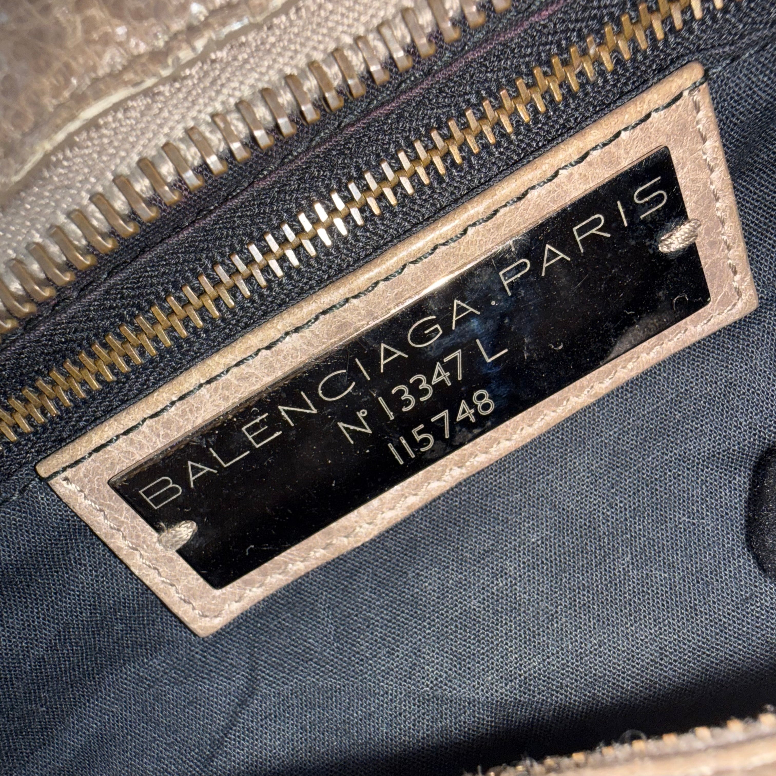 Balenciaga Le City Medium Bag in Light Brown
