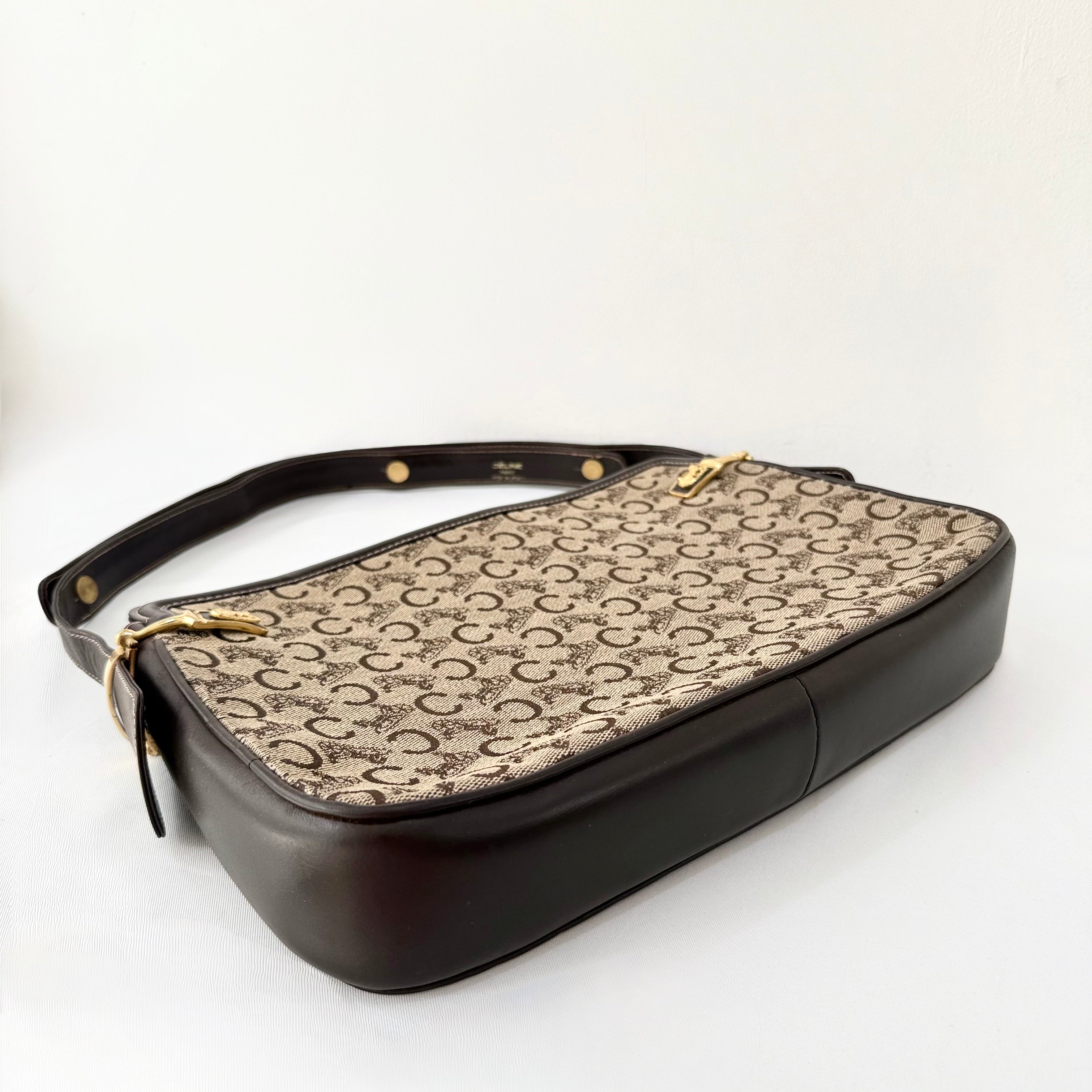 CELINE Vintage Sulky Horse Carriage Monogram