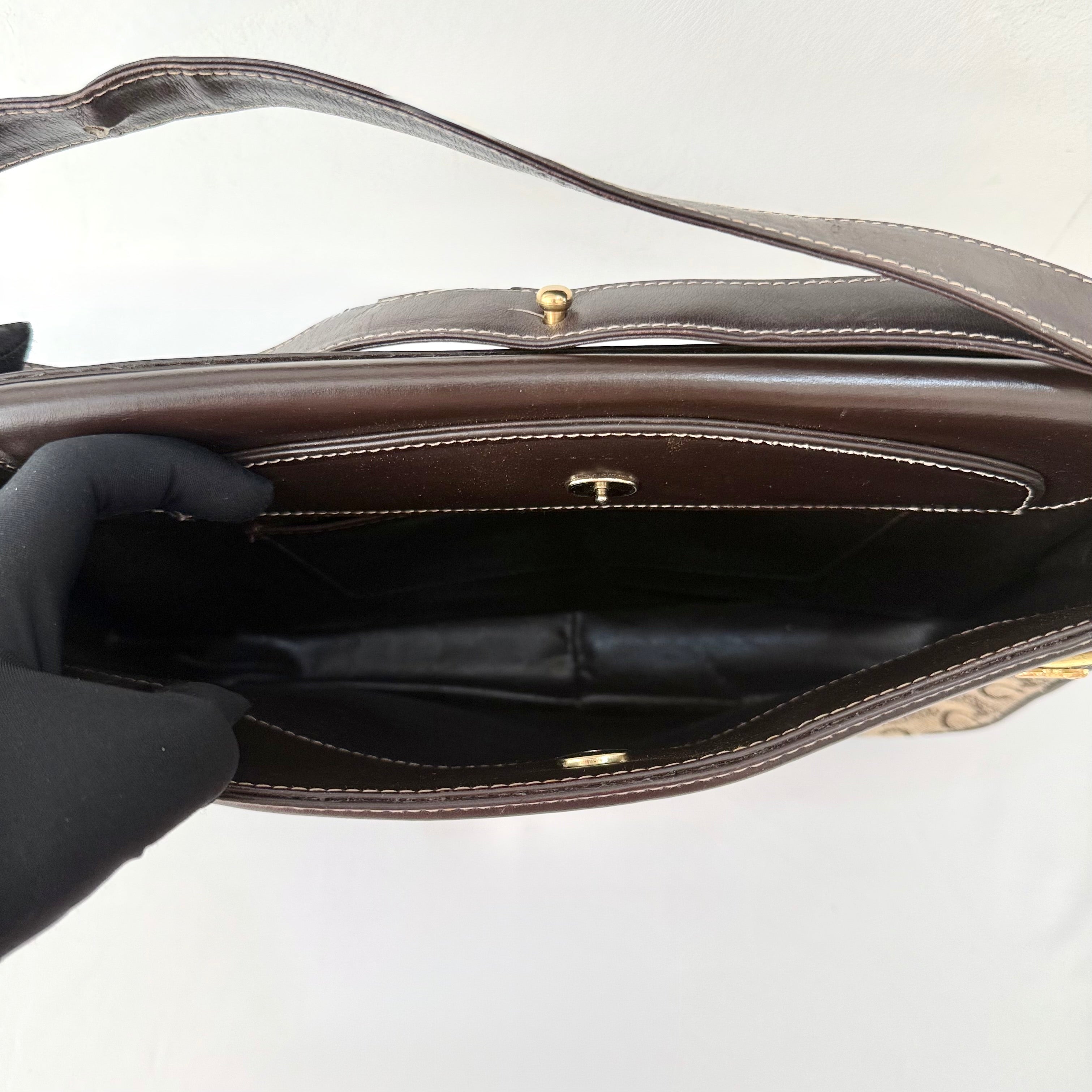 CELINE Vintage Sulky Horse Carriage Monogram