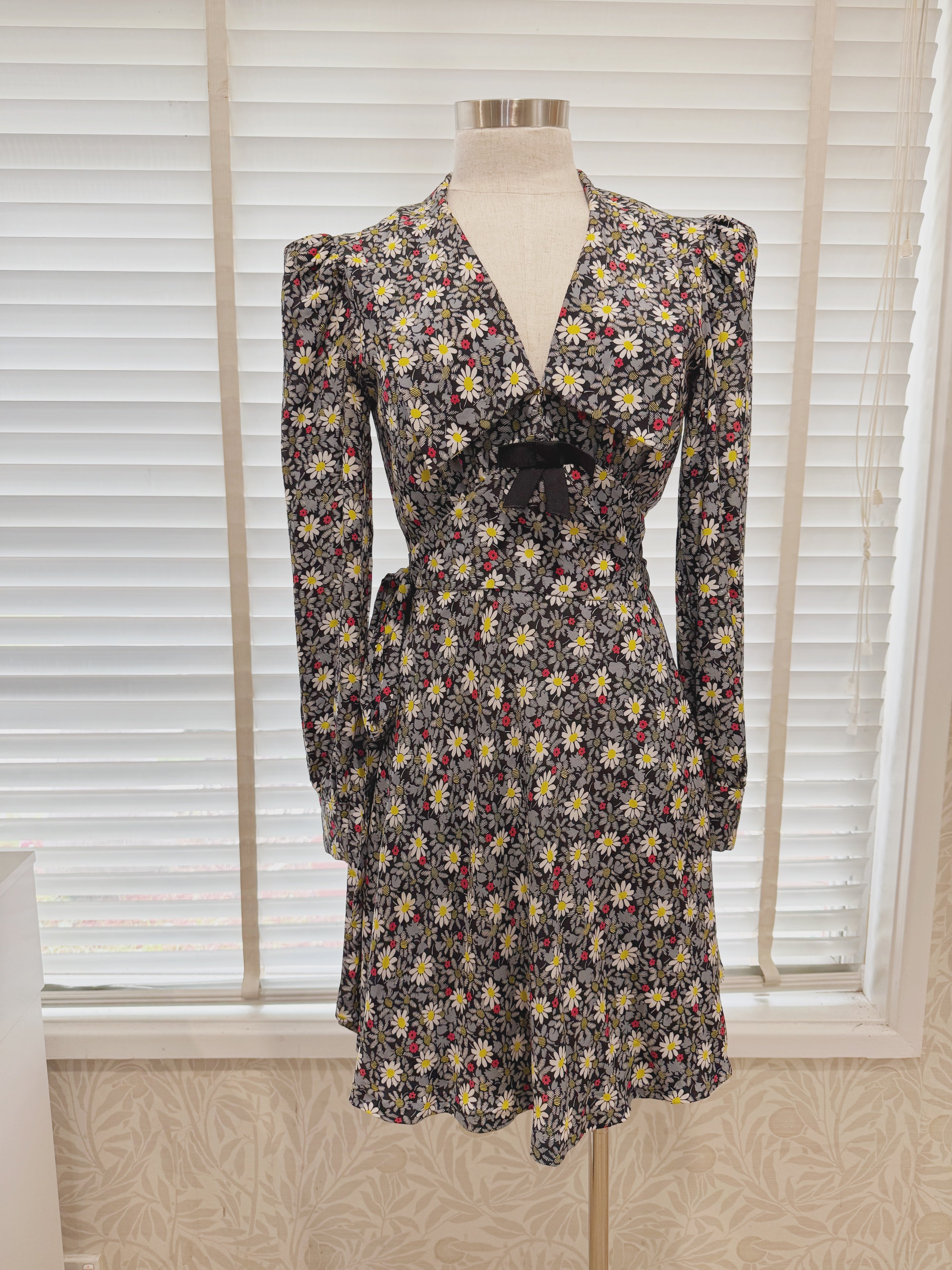 Miu Miu floral-print mini dress