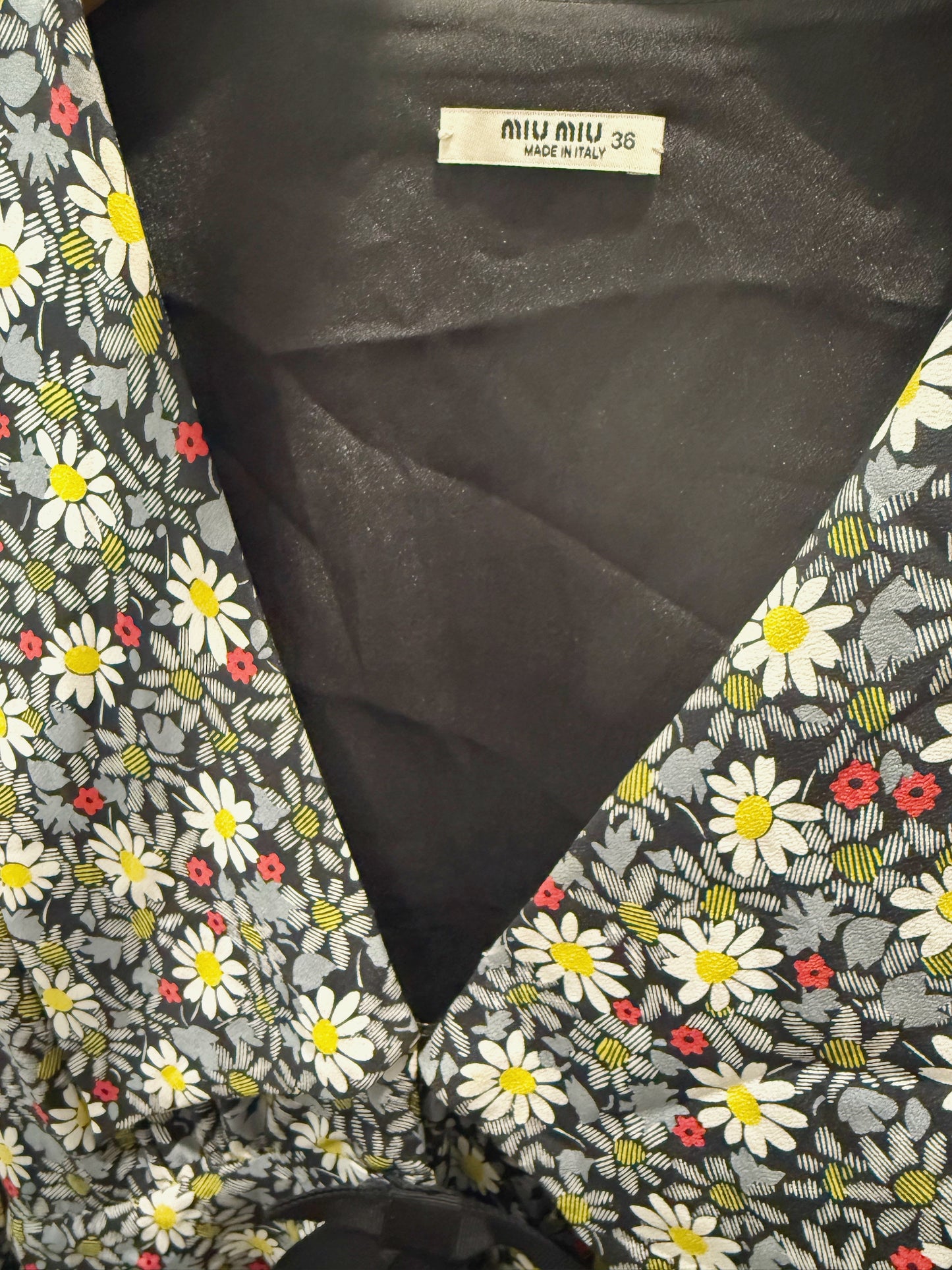 Miu Miu floral-print mini dress
