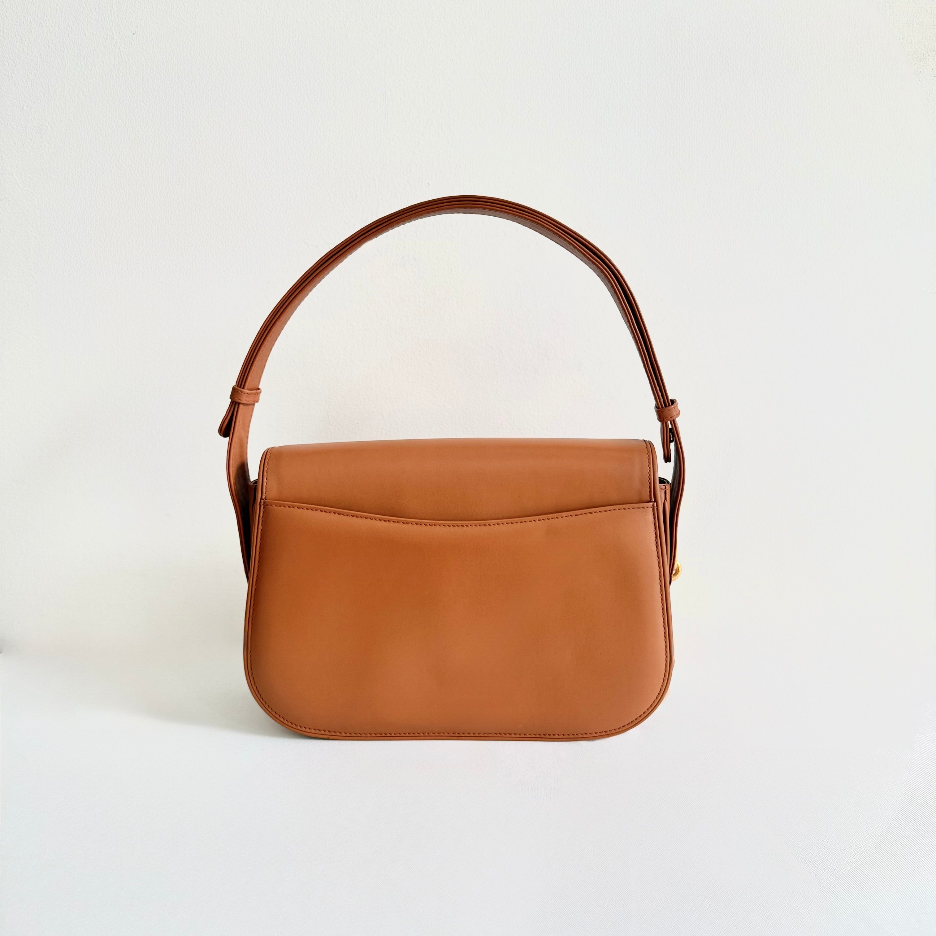 Gucci Vintage Brown Leather Bag