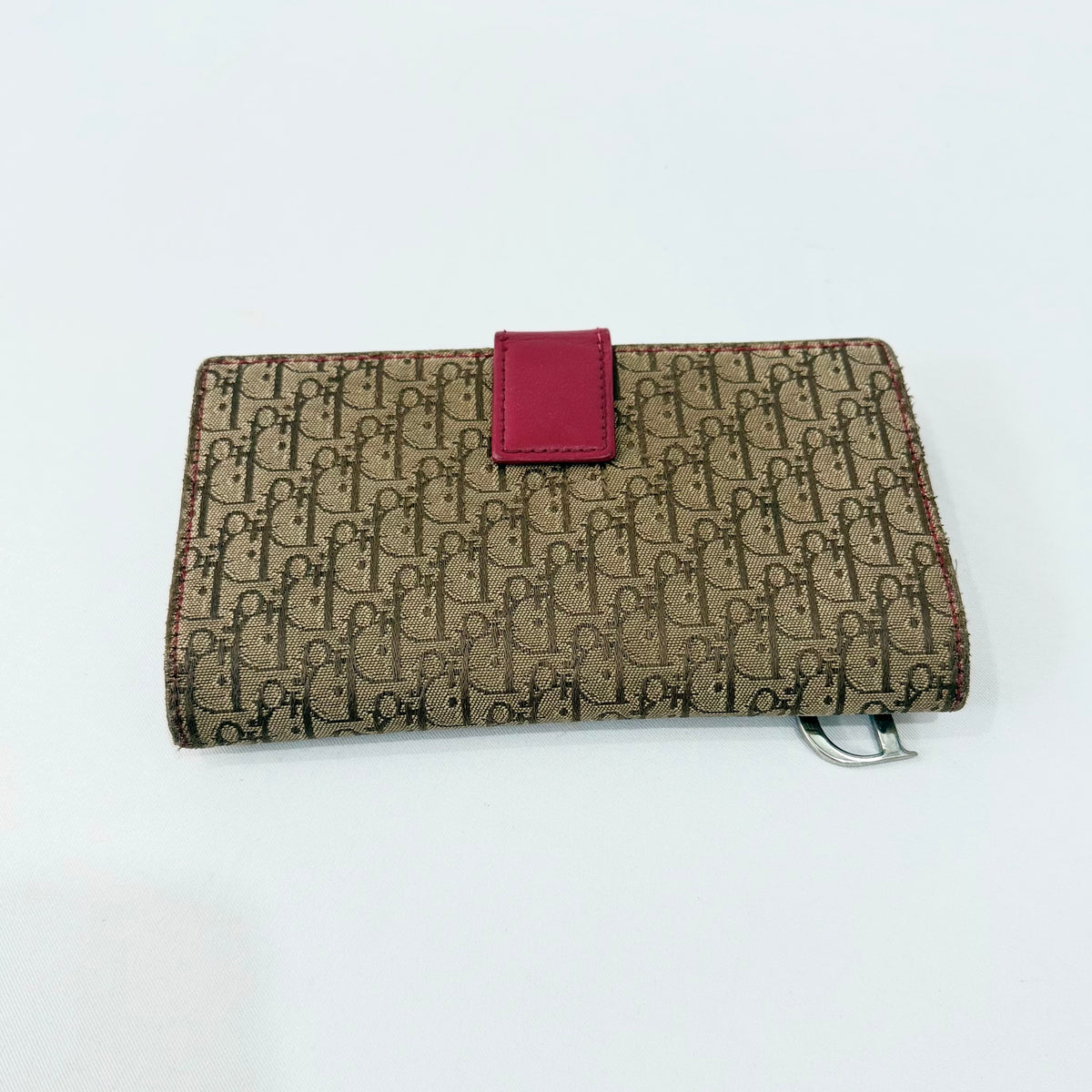 Christian Dior Rasta Print Saddle Wallet
