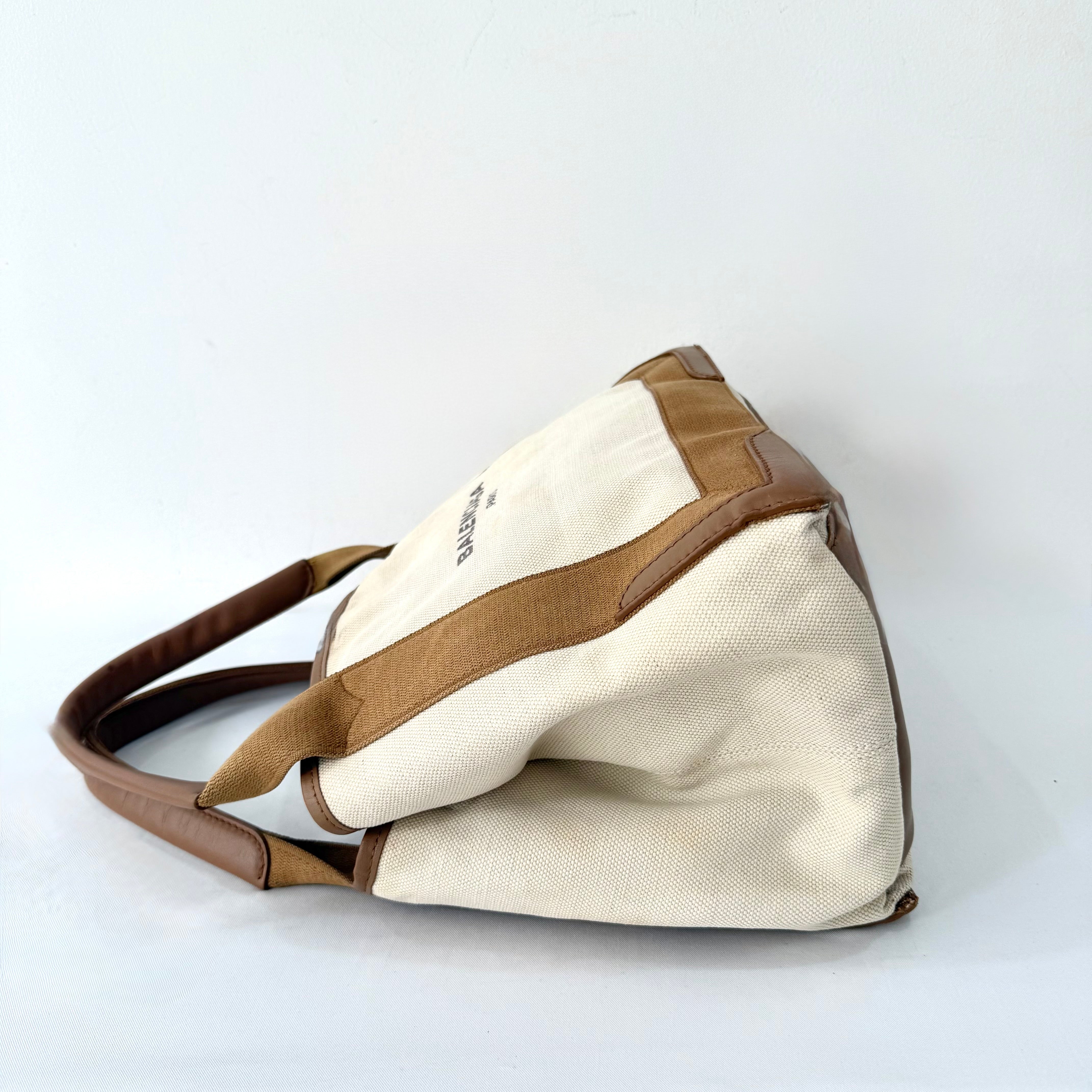 Balenciaga Cabas in Brown / Beige Tote Bag