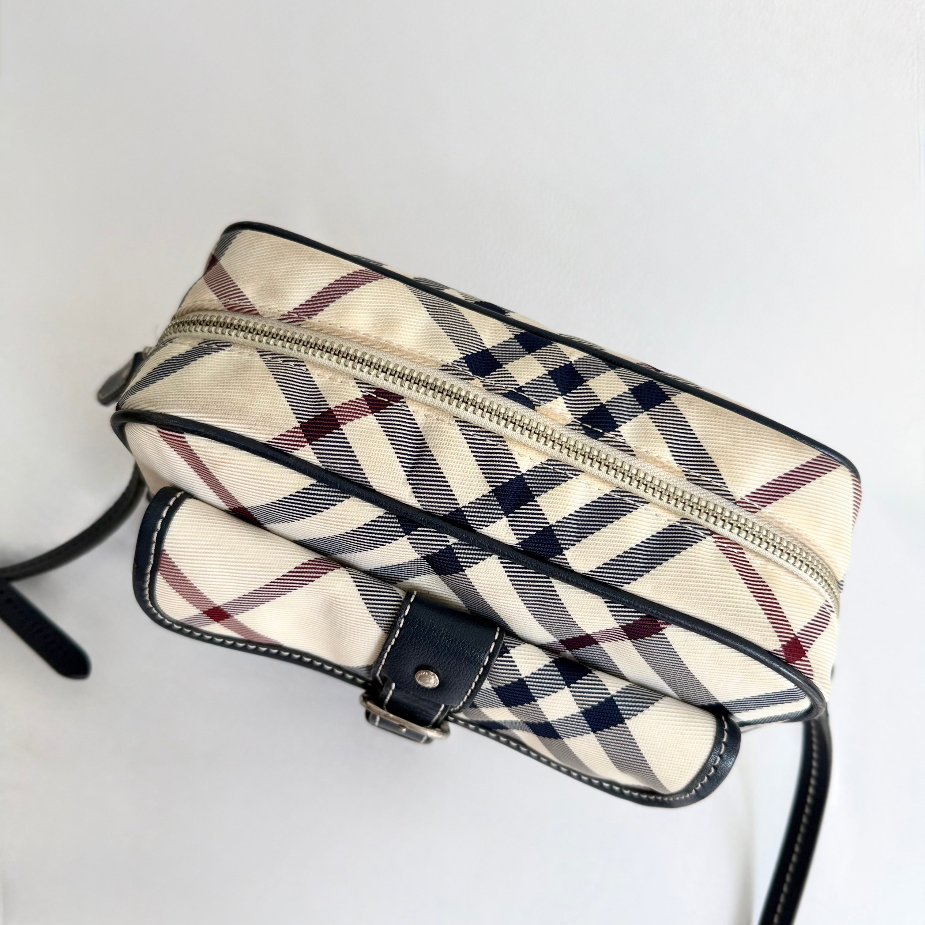 Burberry Blue Label Nova Check Crossbody Bag