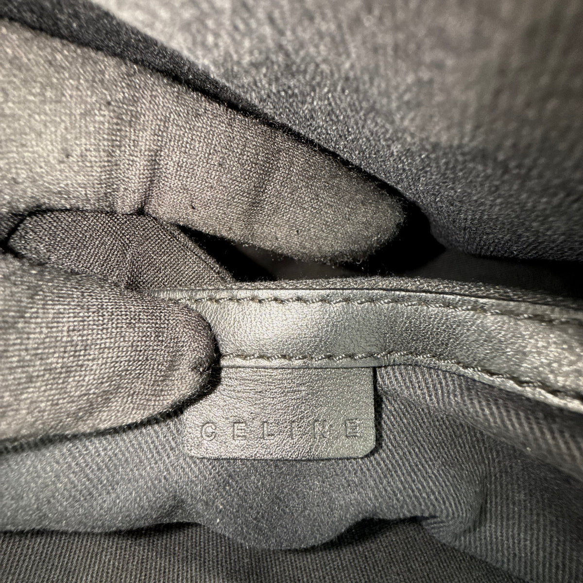 Celine 2000 C Macadam Suede Boogie handbag