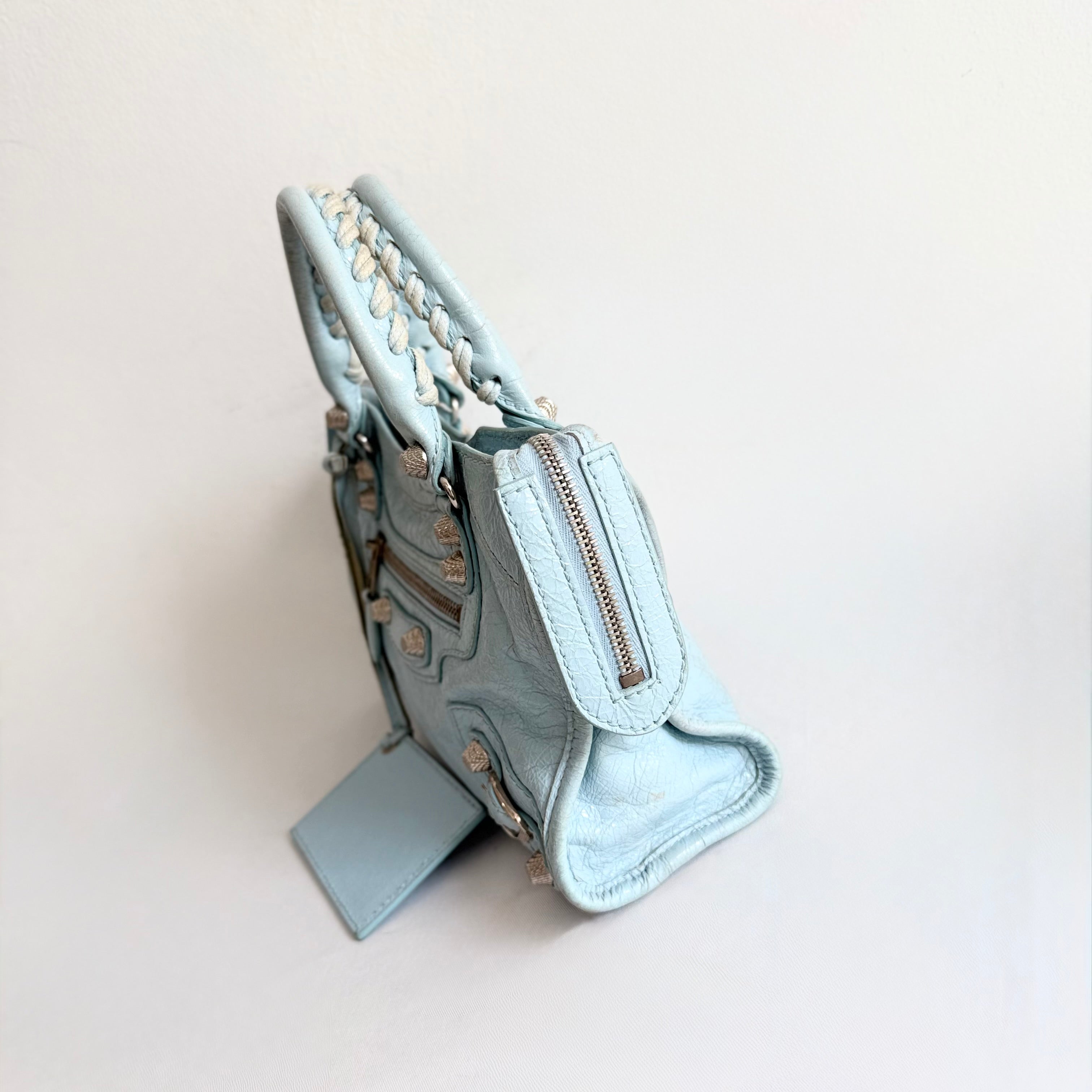 Balenciaga Le City Bag Mini in Cloudy Blue