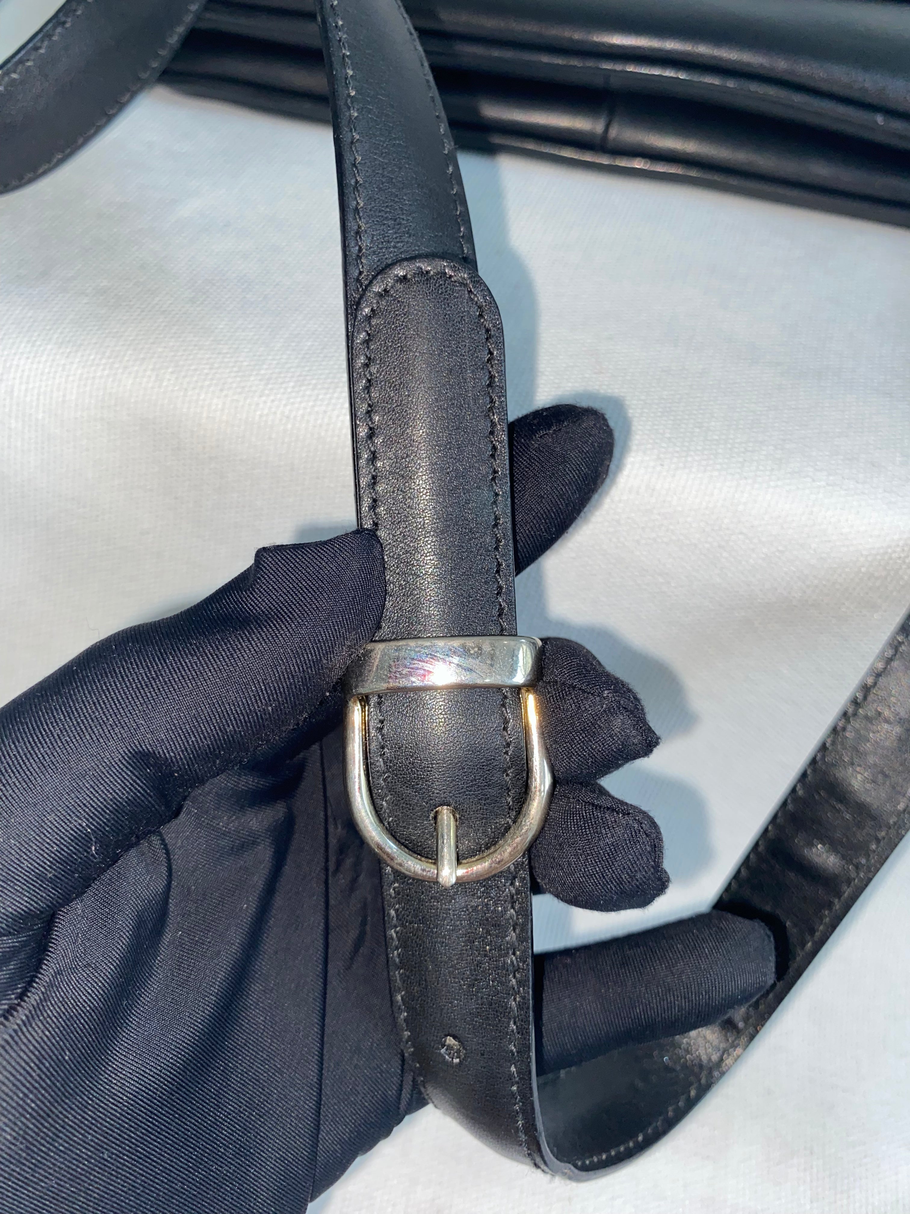 Celine Classic Black Leather Bag